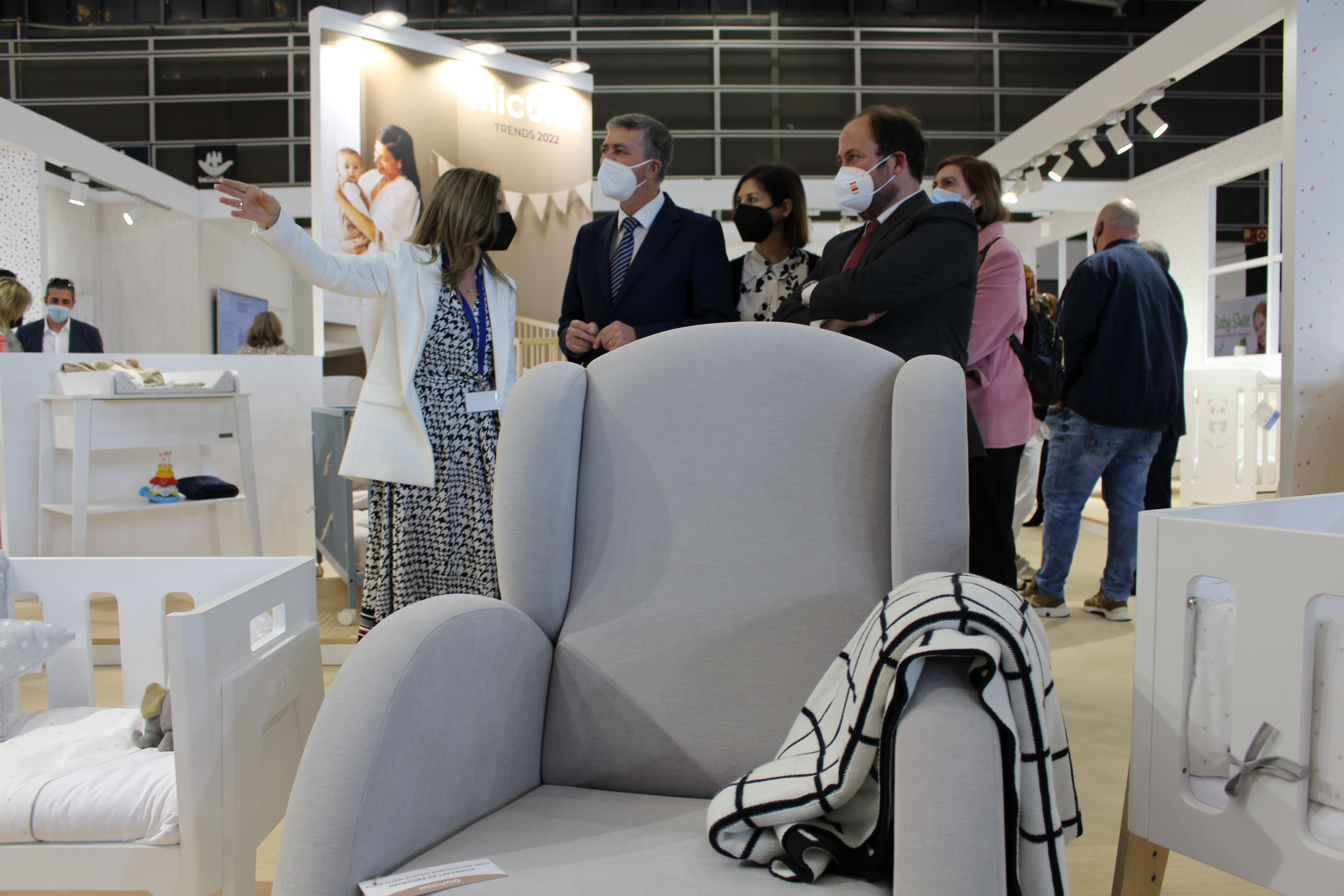 El conseller d'Economia Sostenible, Sectors Productius, Comerç i Treball, Rafa Climent, ha inaugurat aquest matí la segona edició de BabyKid & Fimi