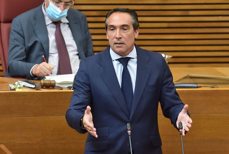 El portaveu d'Economia del Grup Popular a Les Corts, Rubén Ibáñez