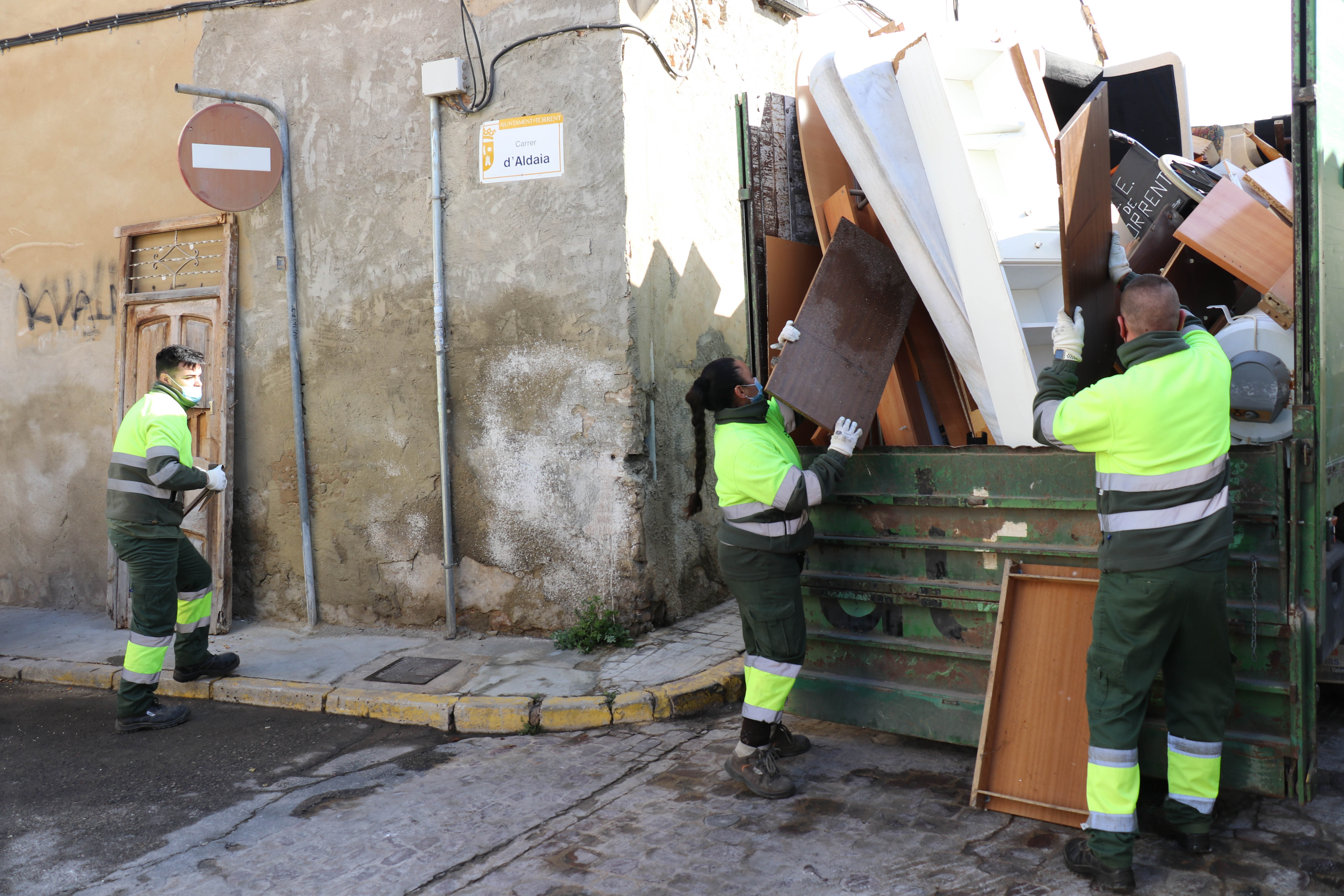 Recogida de muebles en Torrent