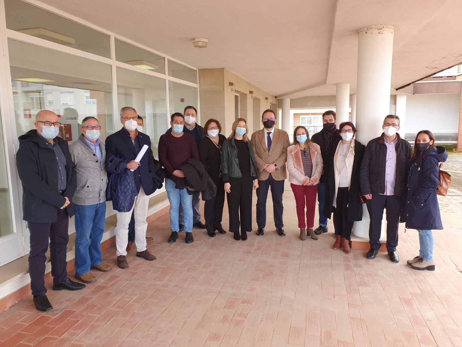 Las autoridades visitan el Centro de Salud Integrado de Sueca