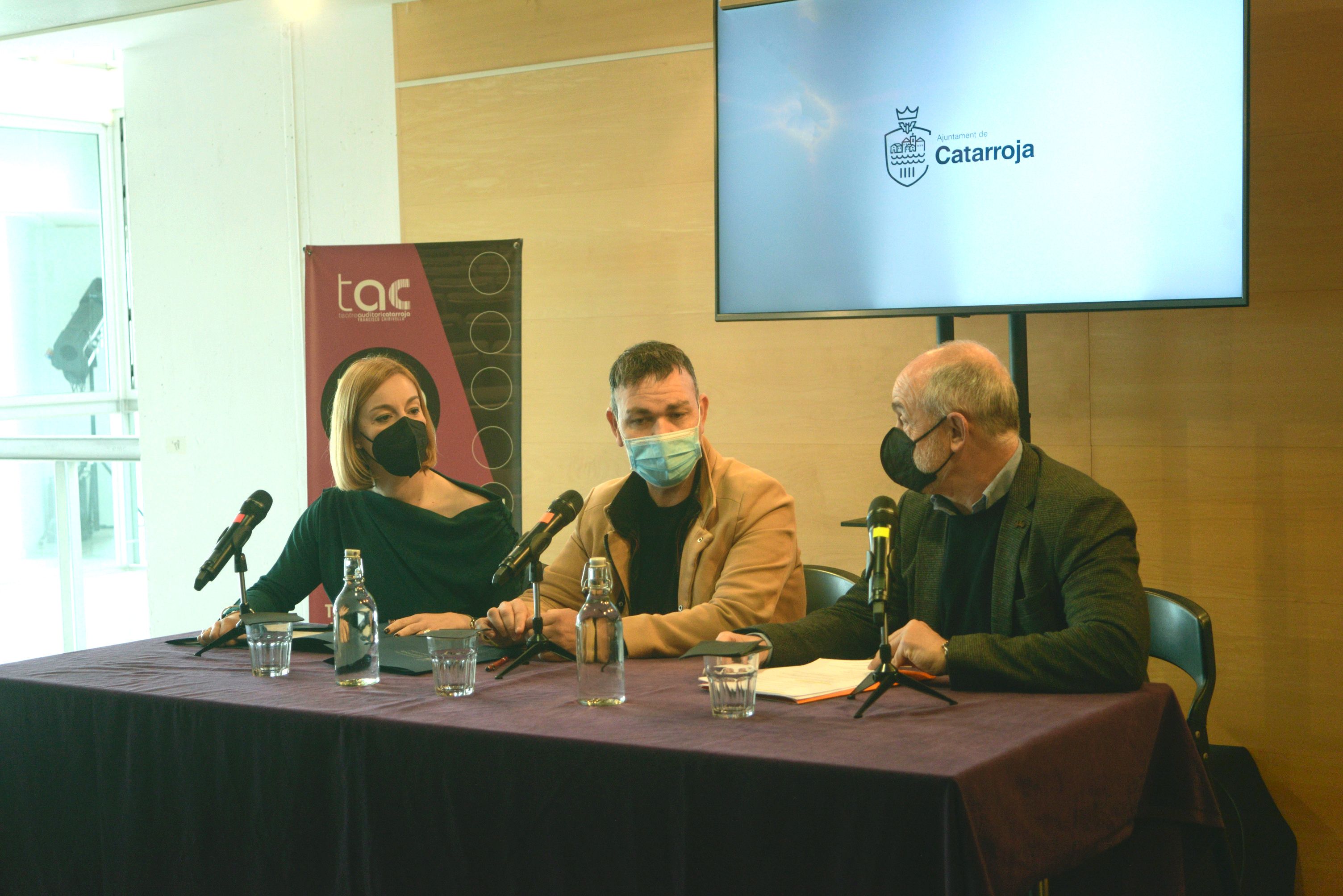 Presentación de la nueva temporada en el Teatro Auditorio de Catarroja