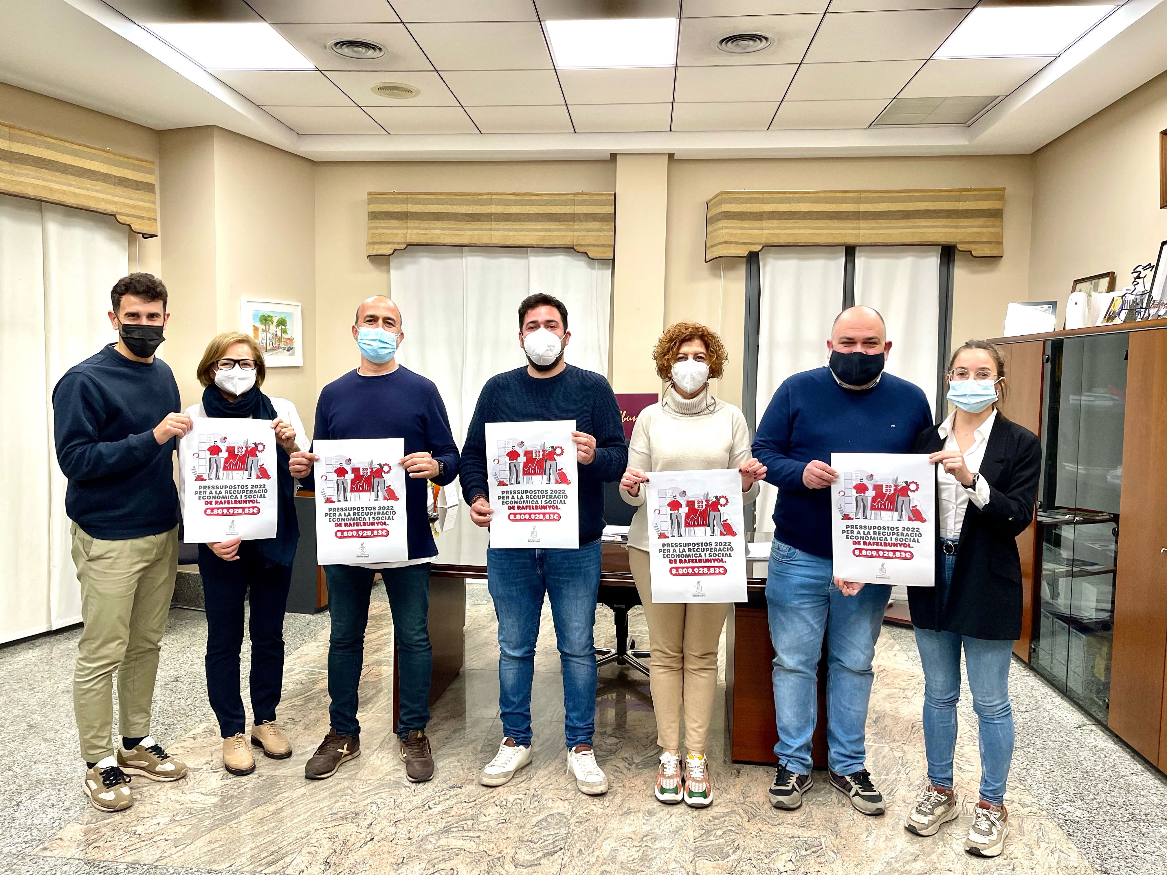 El equipo de gobierno de Rafelbunyol