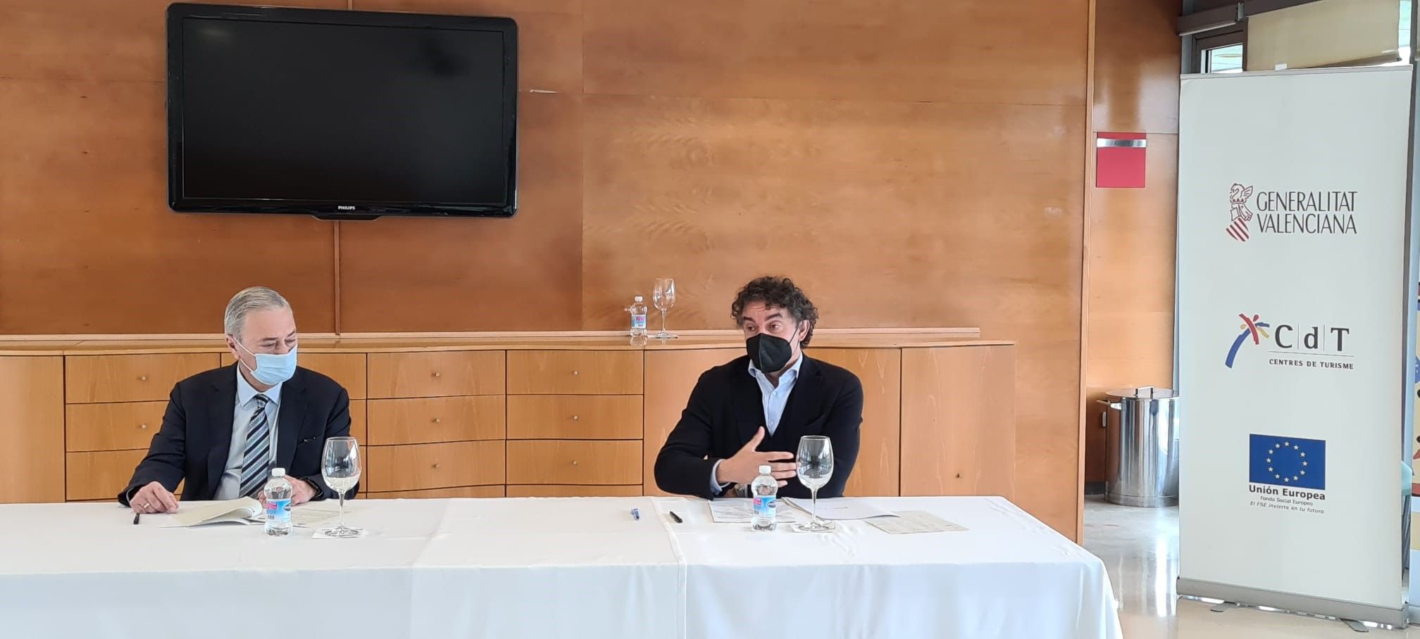 Francesc Colomer i Juan José Enríquez