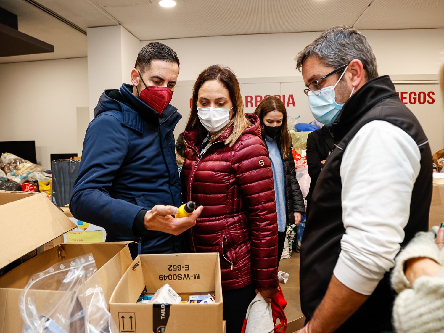 Ayuda humanitaria a Ucrania de Mislata