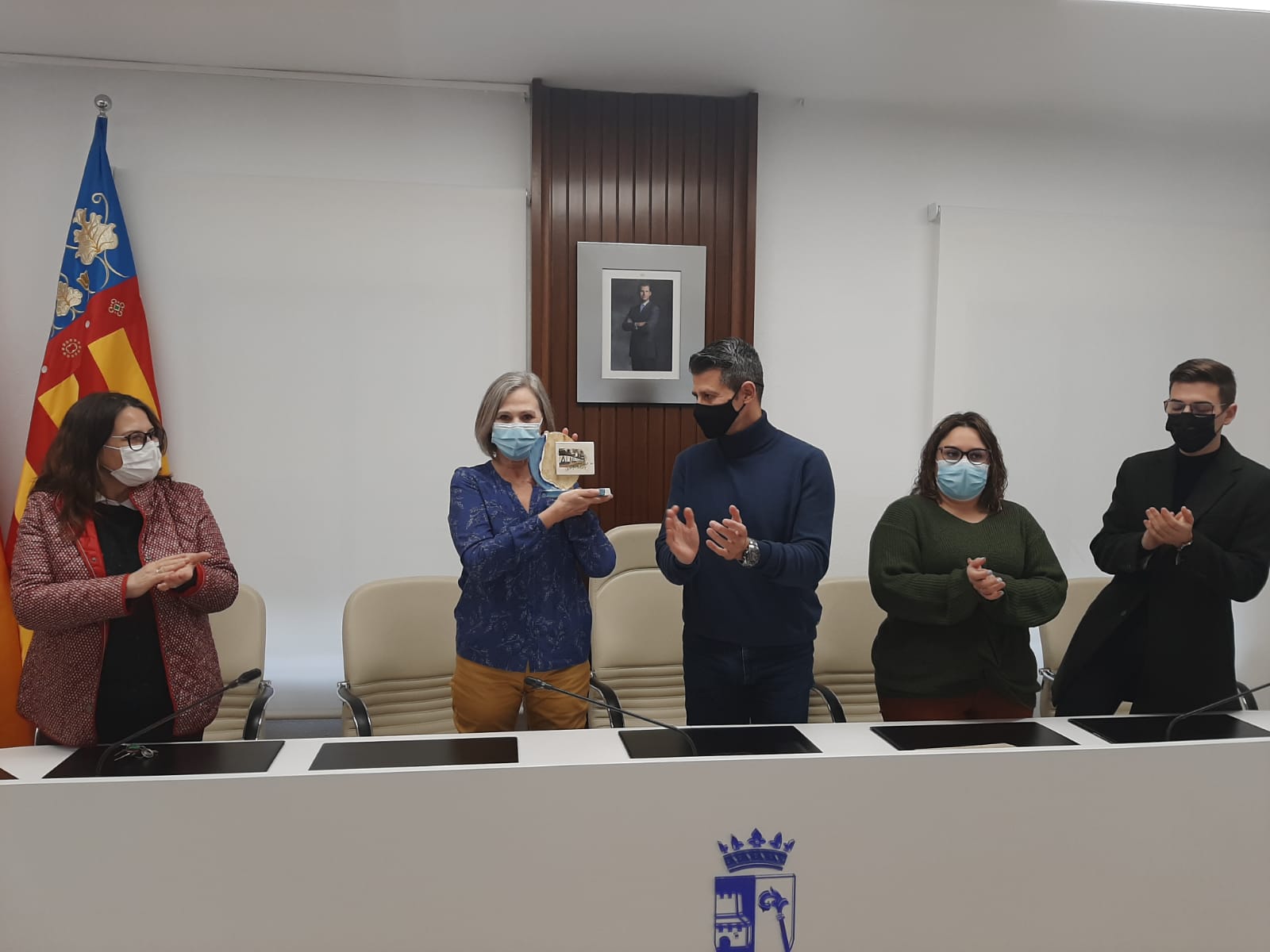 Homenaje de Almussafes a Celia Calatayud Martí