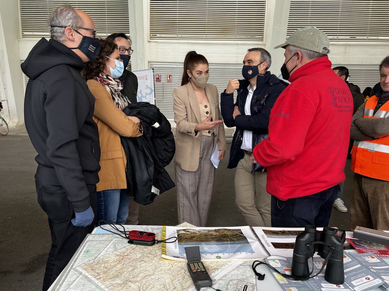 La consellera de Transición Ecológica Mireia Mollà en la presentació del dispositiu de prevenció d'incendis forestals 