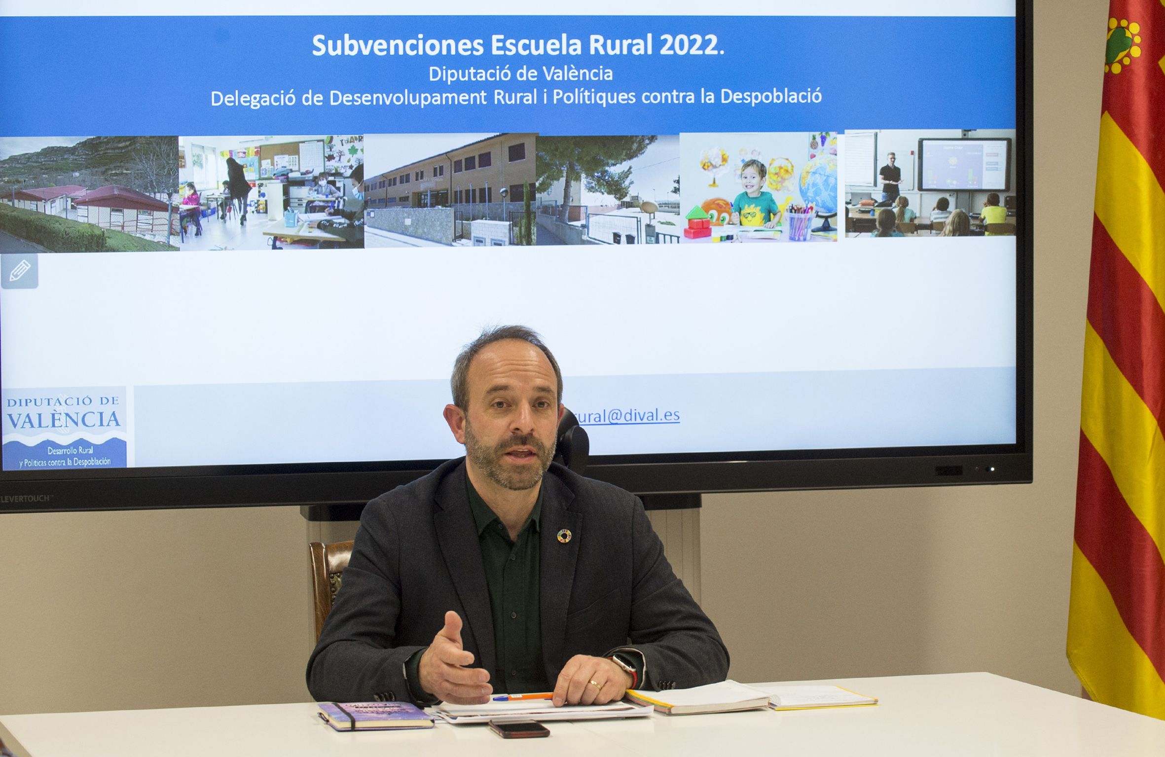 El diputado de Desarrollo Rural, Ramiro Rivera