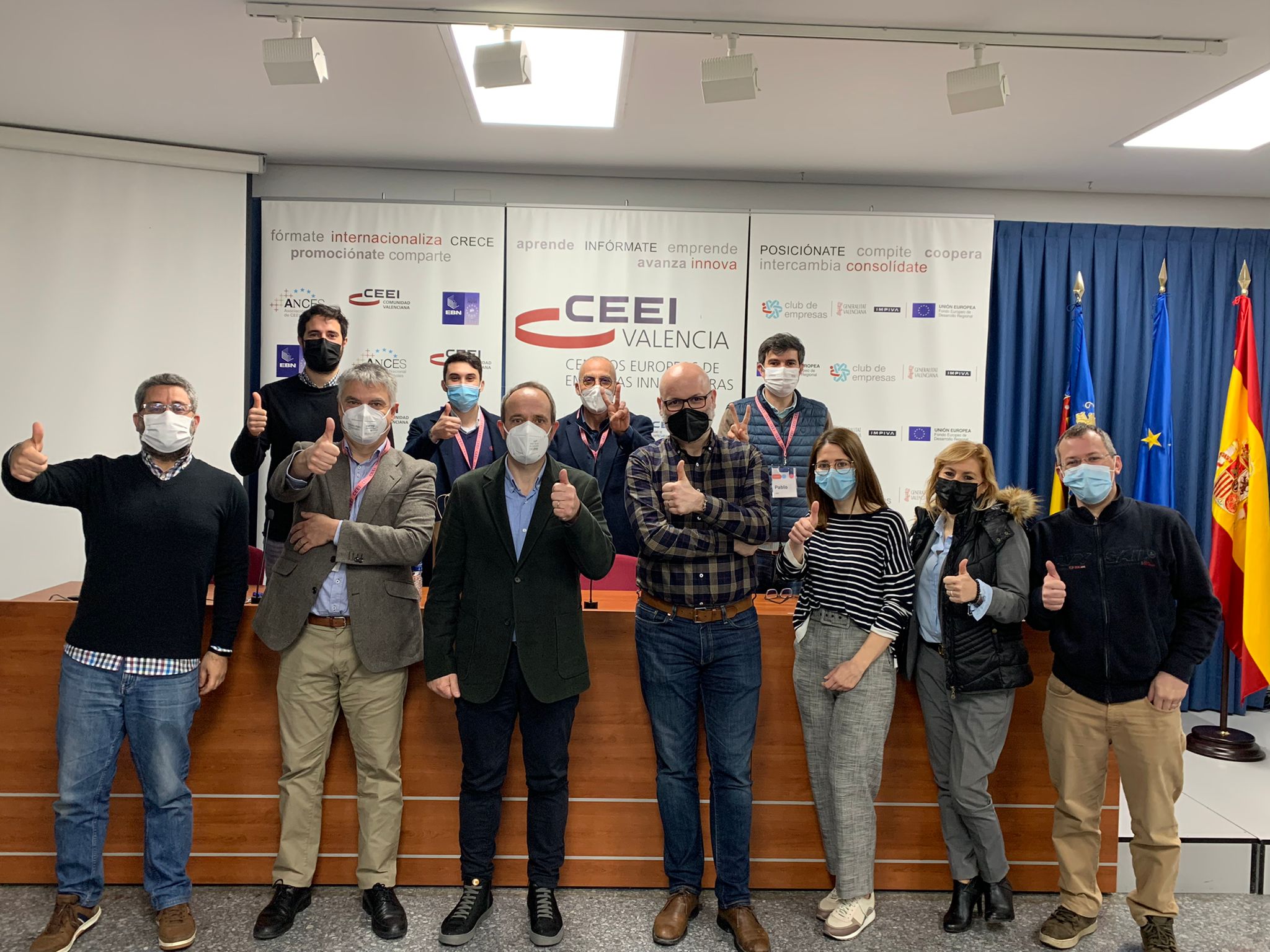 Participantes en el programa Emprendeaventura