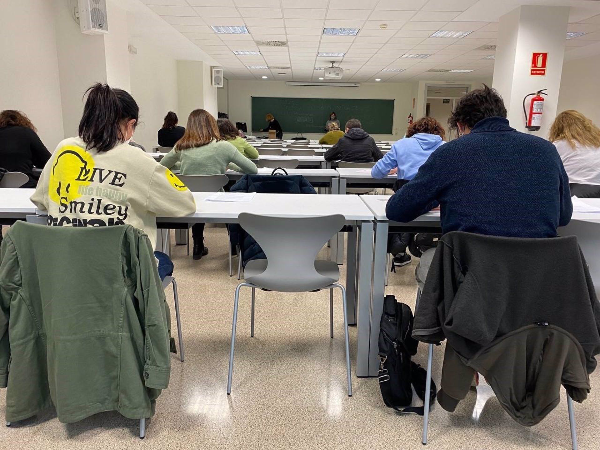 Candidats en exàmens de OPE de Sanitat