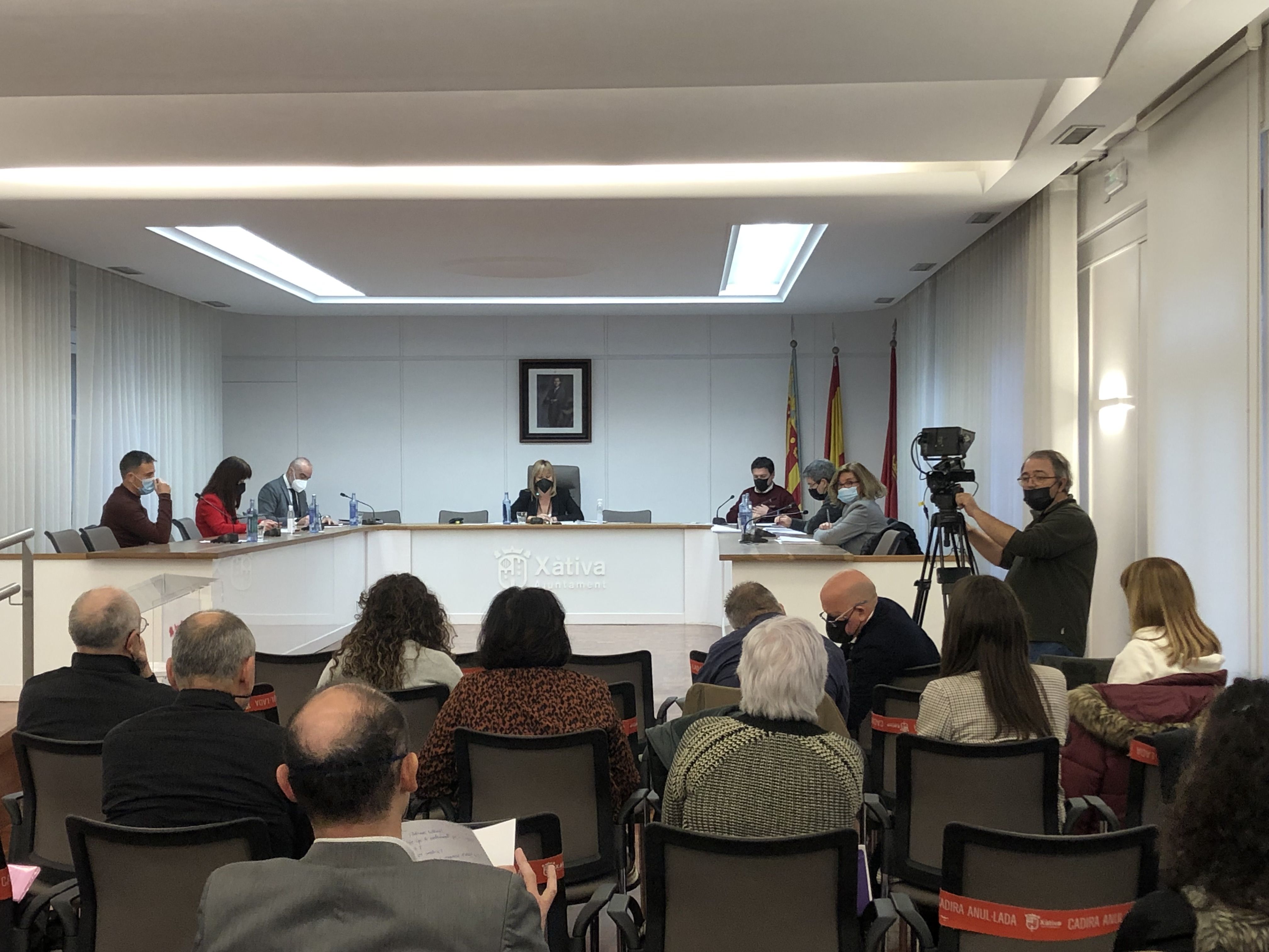 Pleno de marzo de Xàtiva