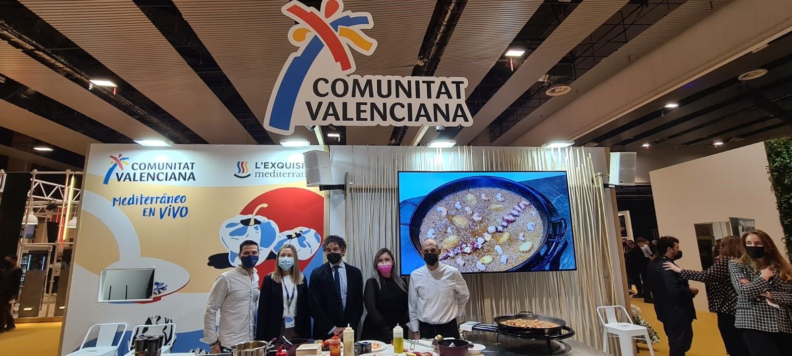 Estand de la Comunitat Valenciana a Madrid Fusion 2022