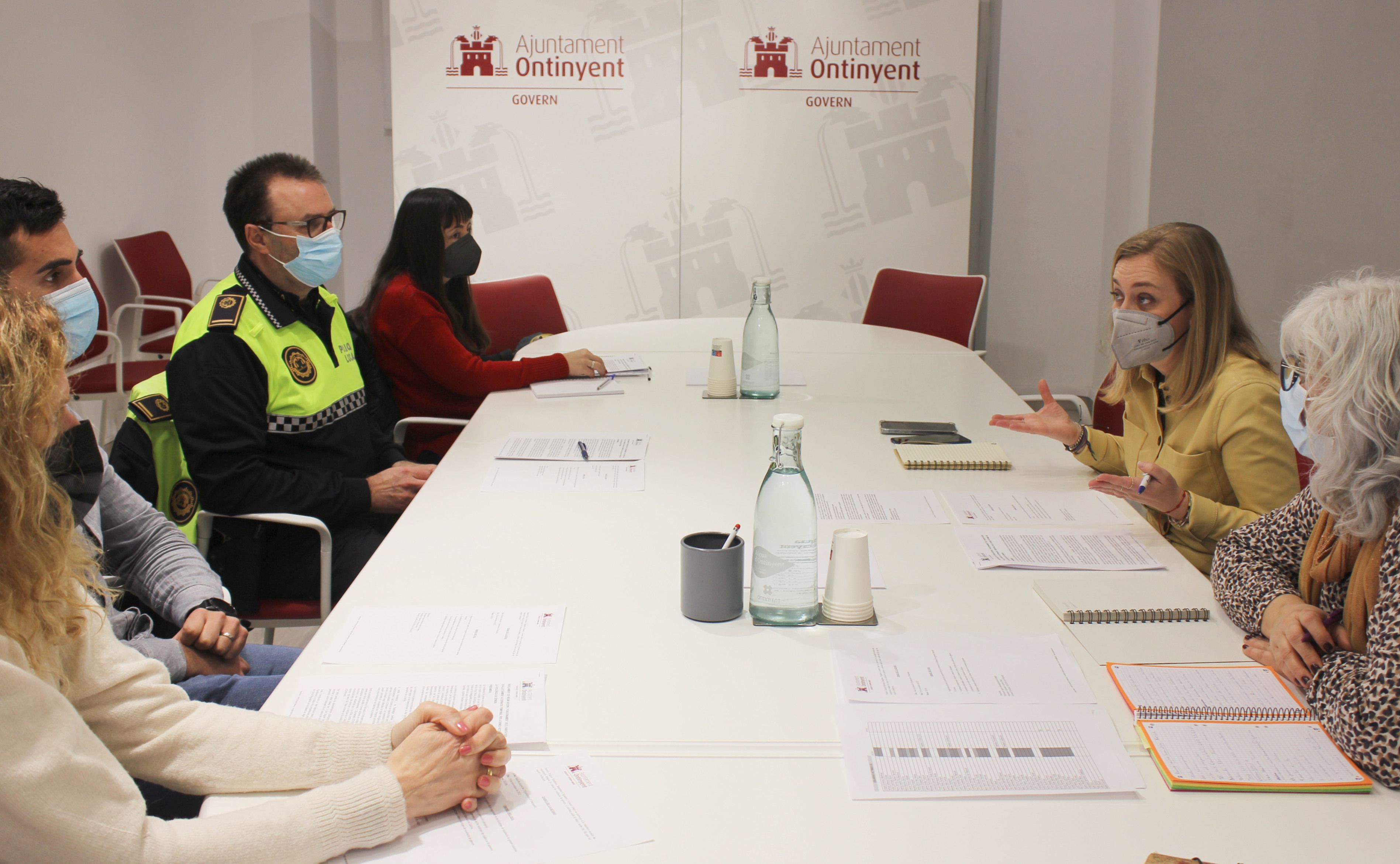 Reunión de la Comisión Técnica sobre violencia de género de Ontinyent