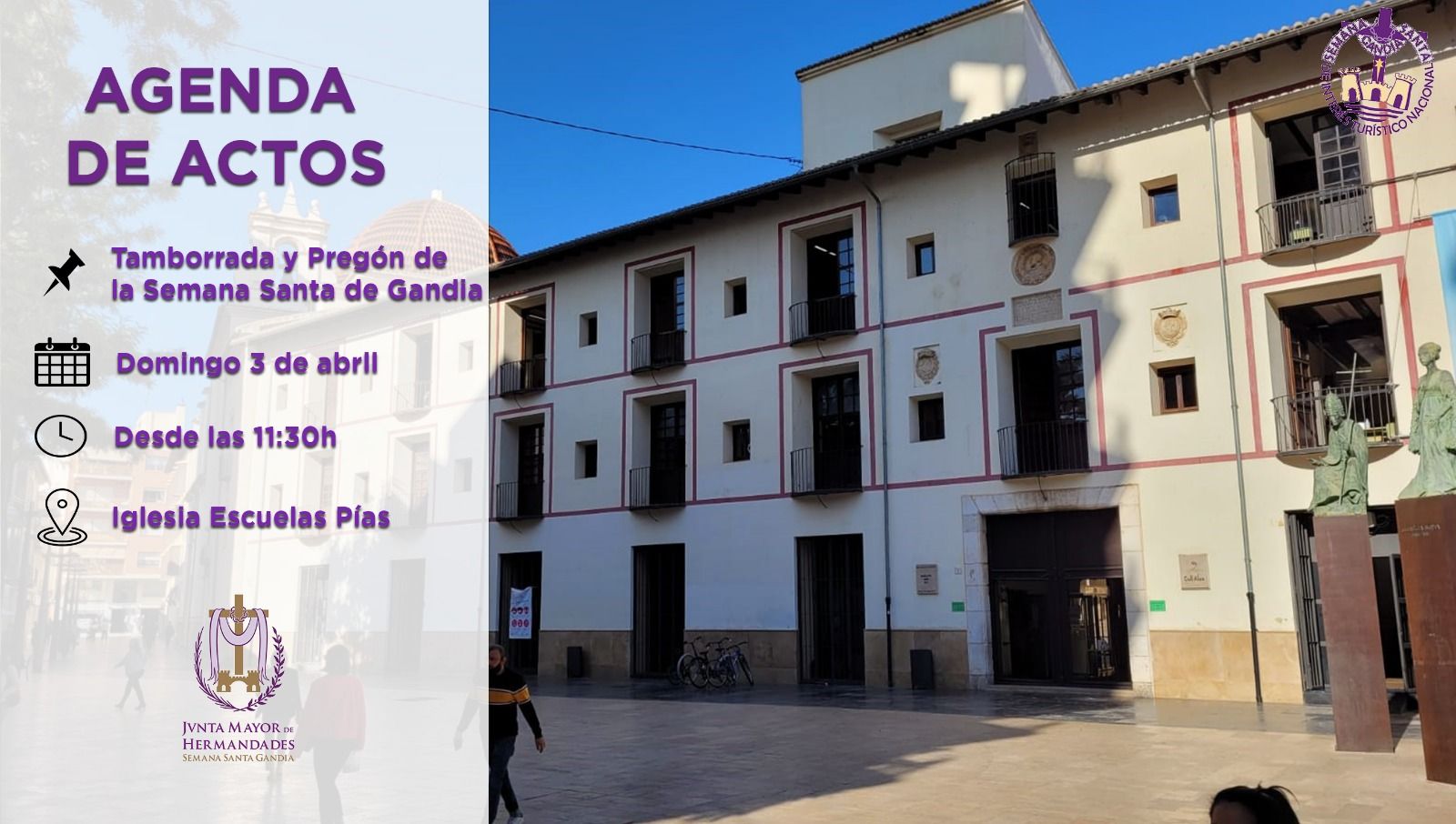 Actos de Semana Santa en Gandia