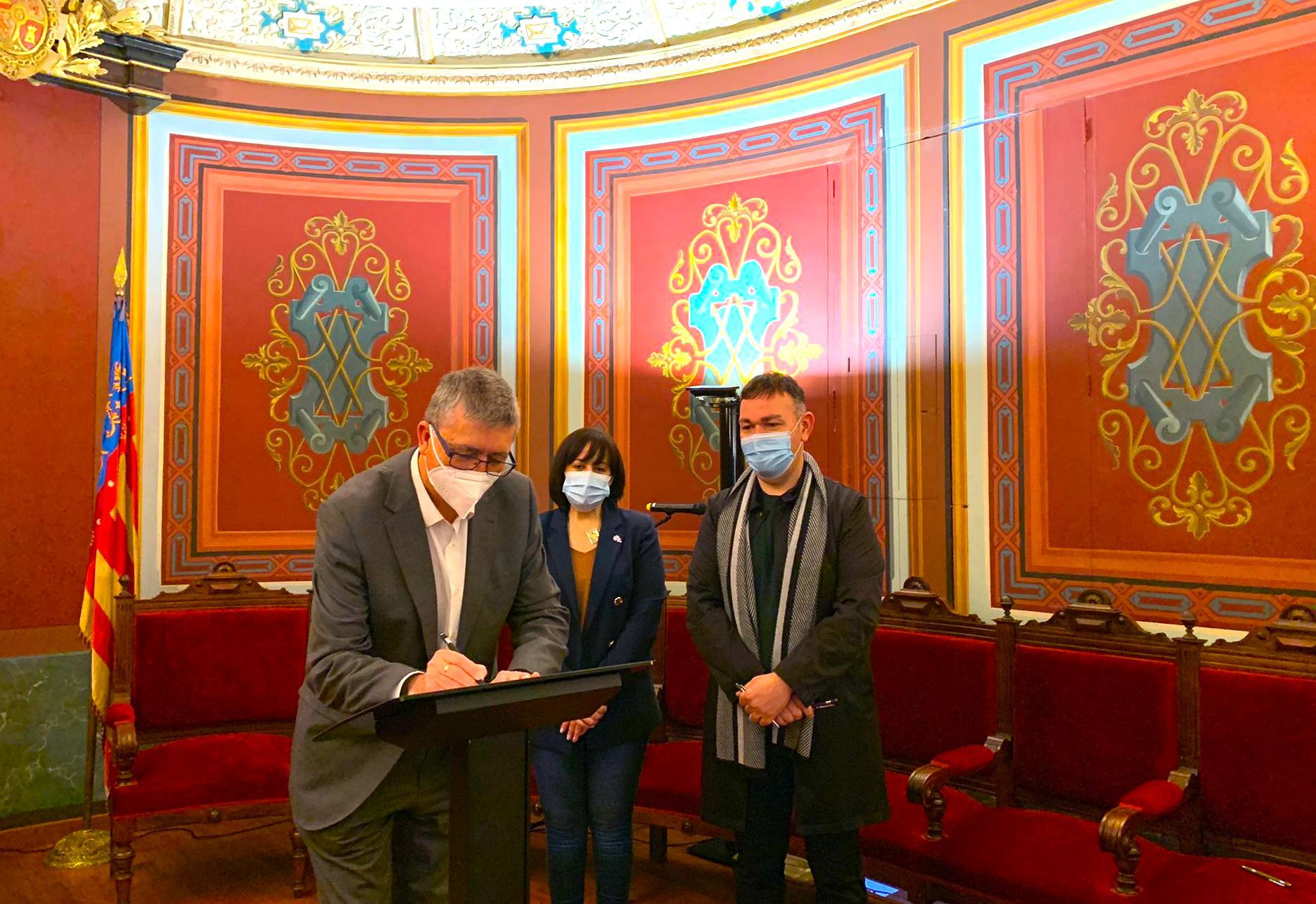 Visita del conseller Rafa Climent a Catarroja