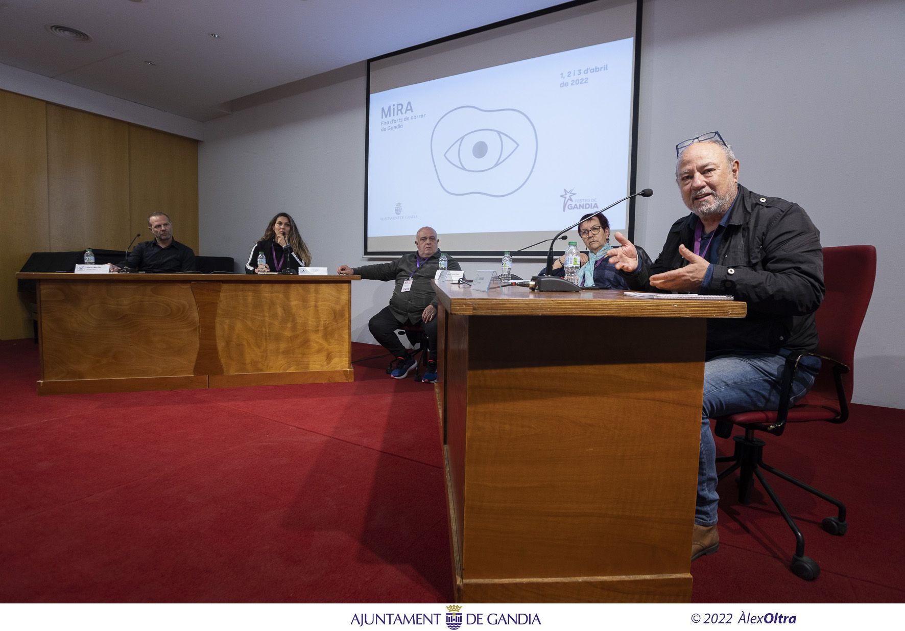 Inauguración de la tercera Fira d’arts de carrer de Gandia (MIRA)