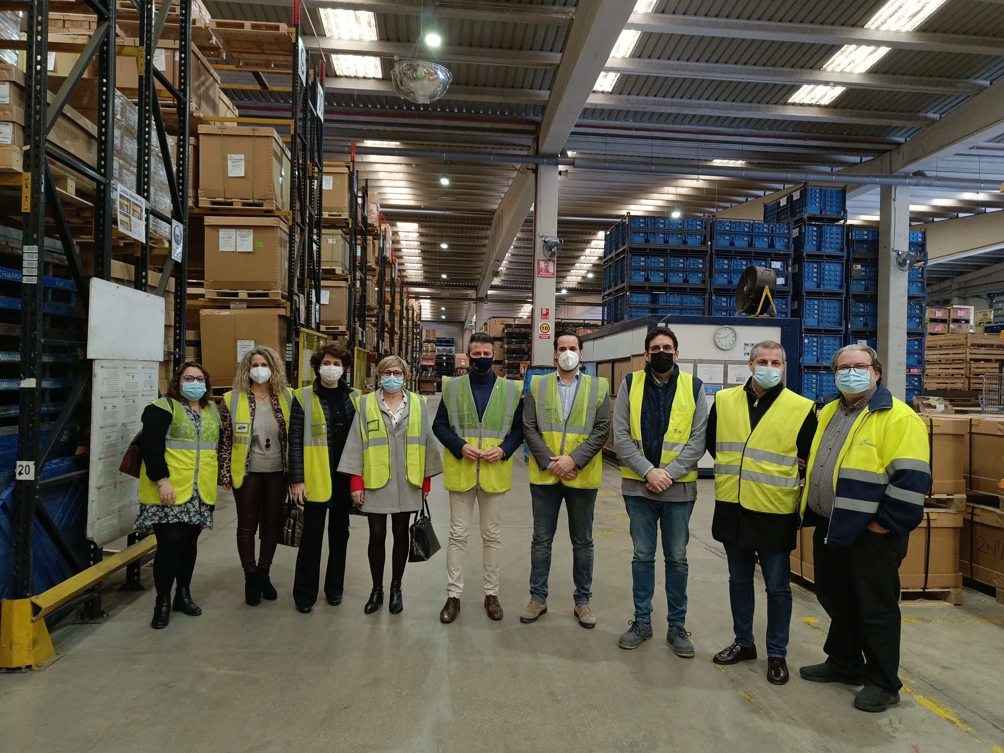 Visita institucional a la empresa Espack Eurologística