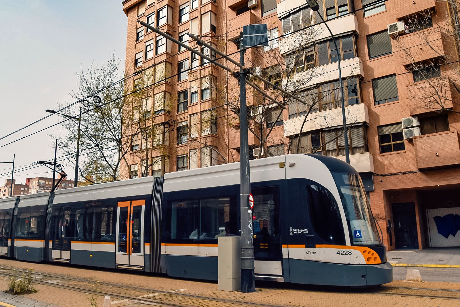 Un tramvia de Metrovalencia