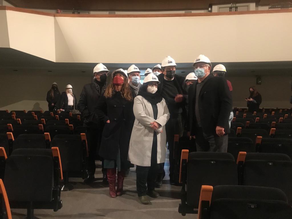 Obres al Palau de la Música de València