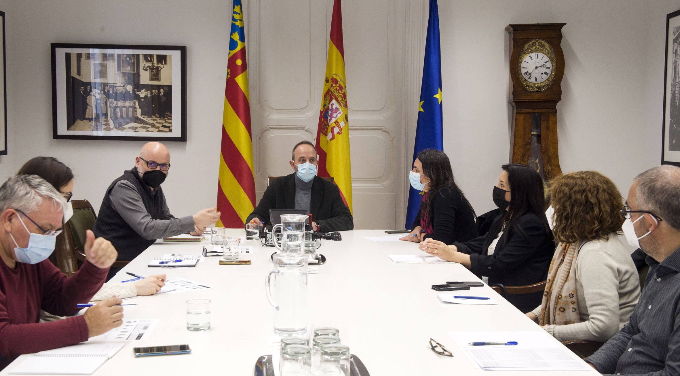 Ramiro Rivera se reúne con grupos acción local