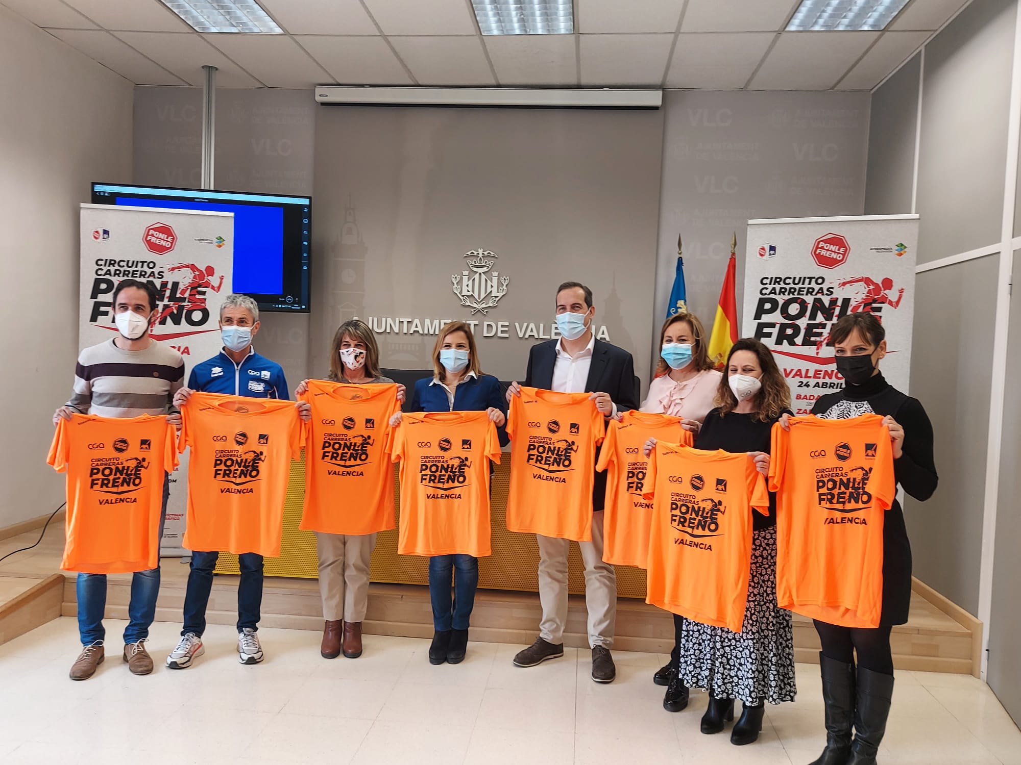 Presentació de la carrera “Ponle Freno” 