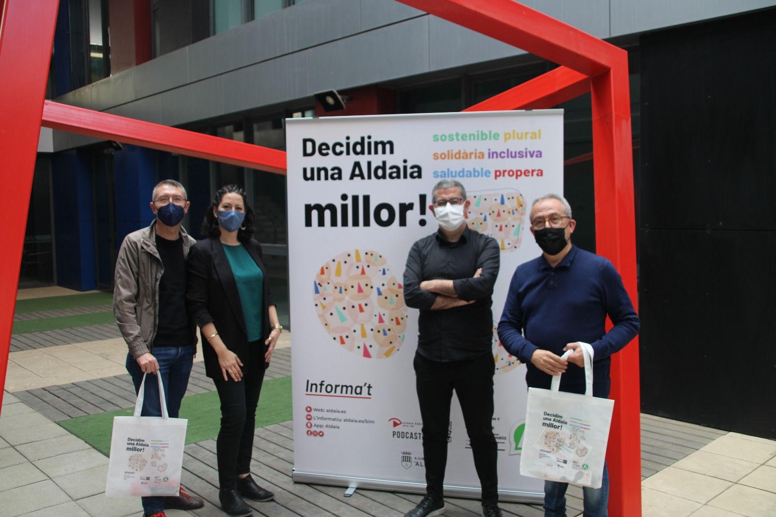 Presentación de la nueva web de participación ciudadana de Aldaia