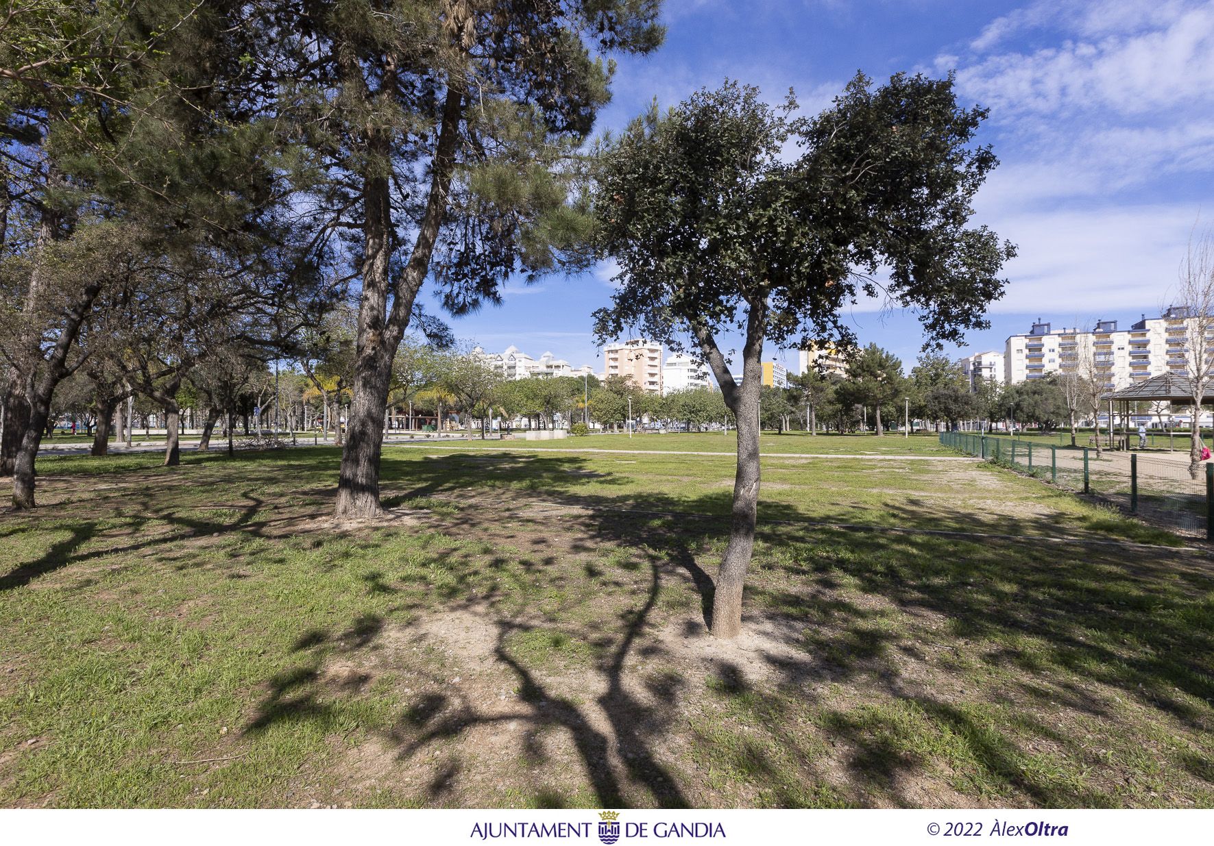 Parque Clot de la Mota de Gandia. Imagen de Àlex Oltra