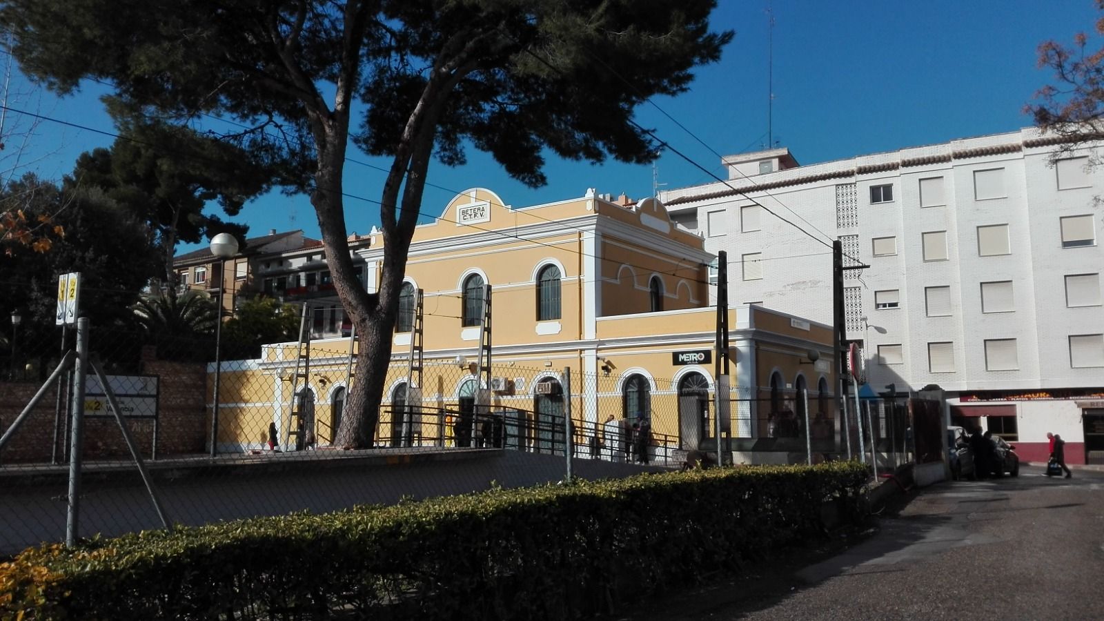 Estación L1 Bétera de Metrovalencia