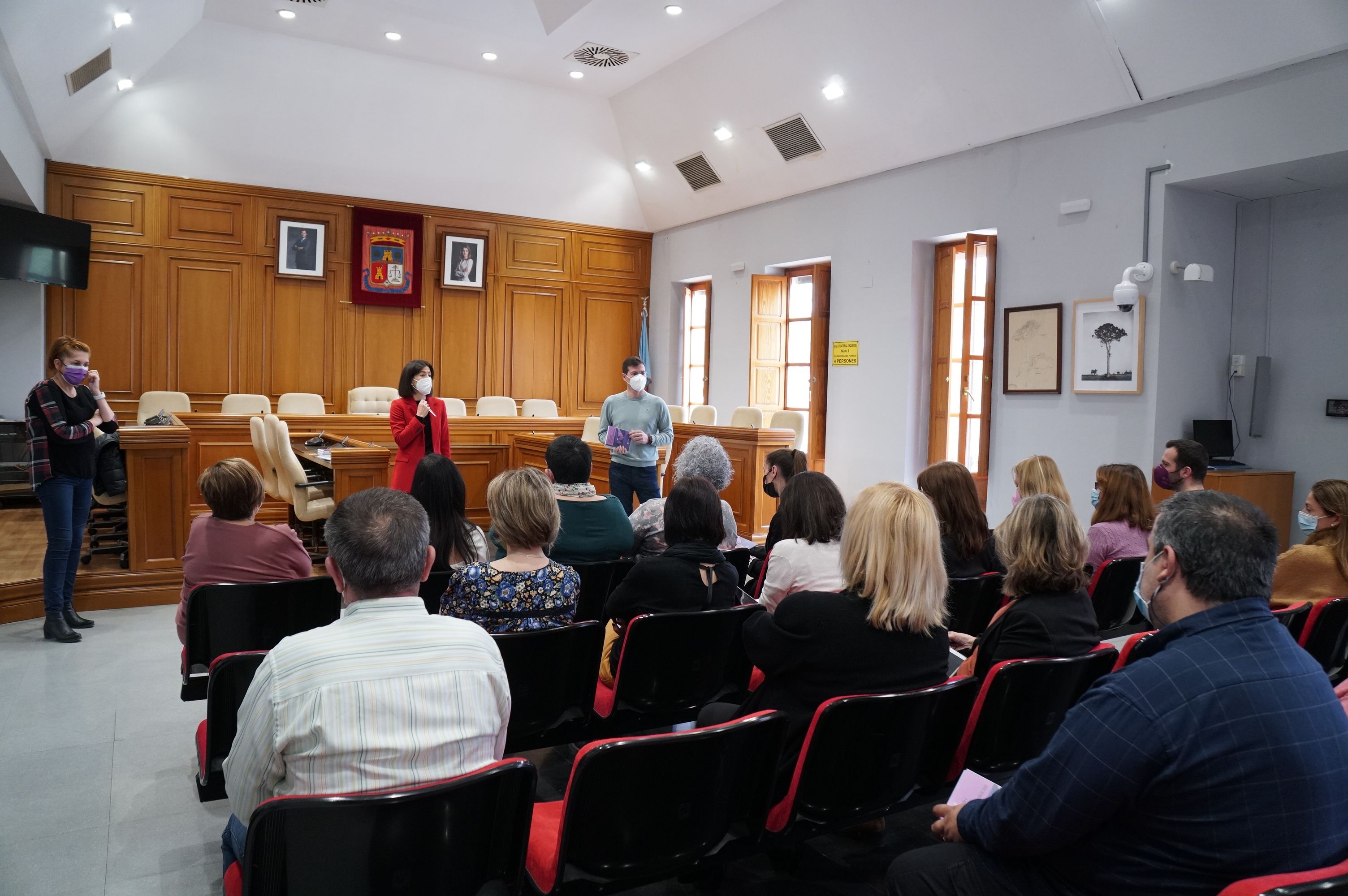 Presentación del Protocolo de prevención de acoso sexual y por razón de sexo en el Ayuntamiento de Burjassot