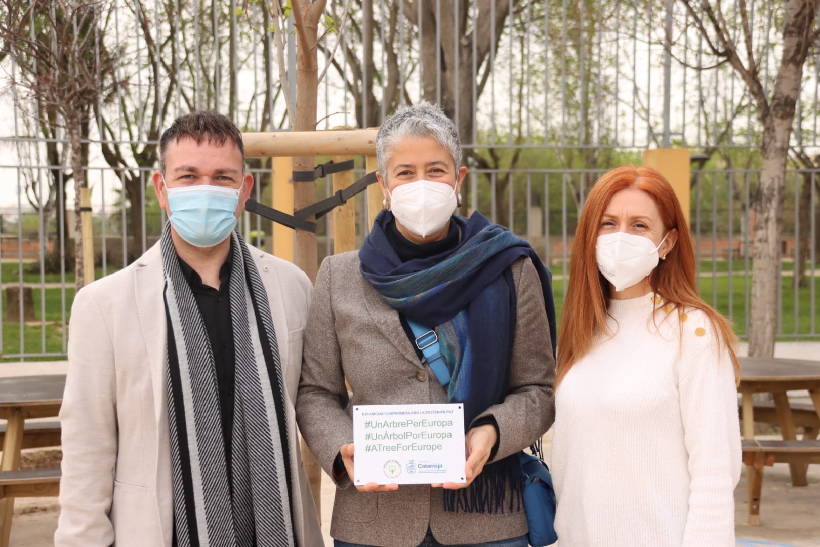 Iniciativa 'Un arbre per Europa' en Catarroja