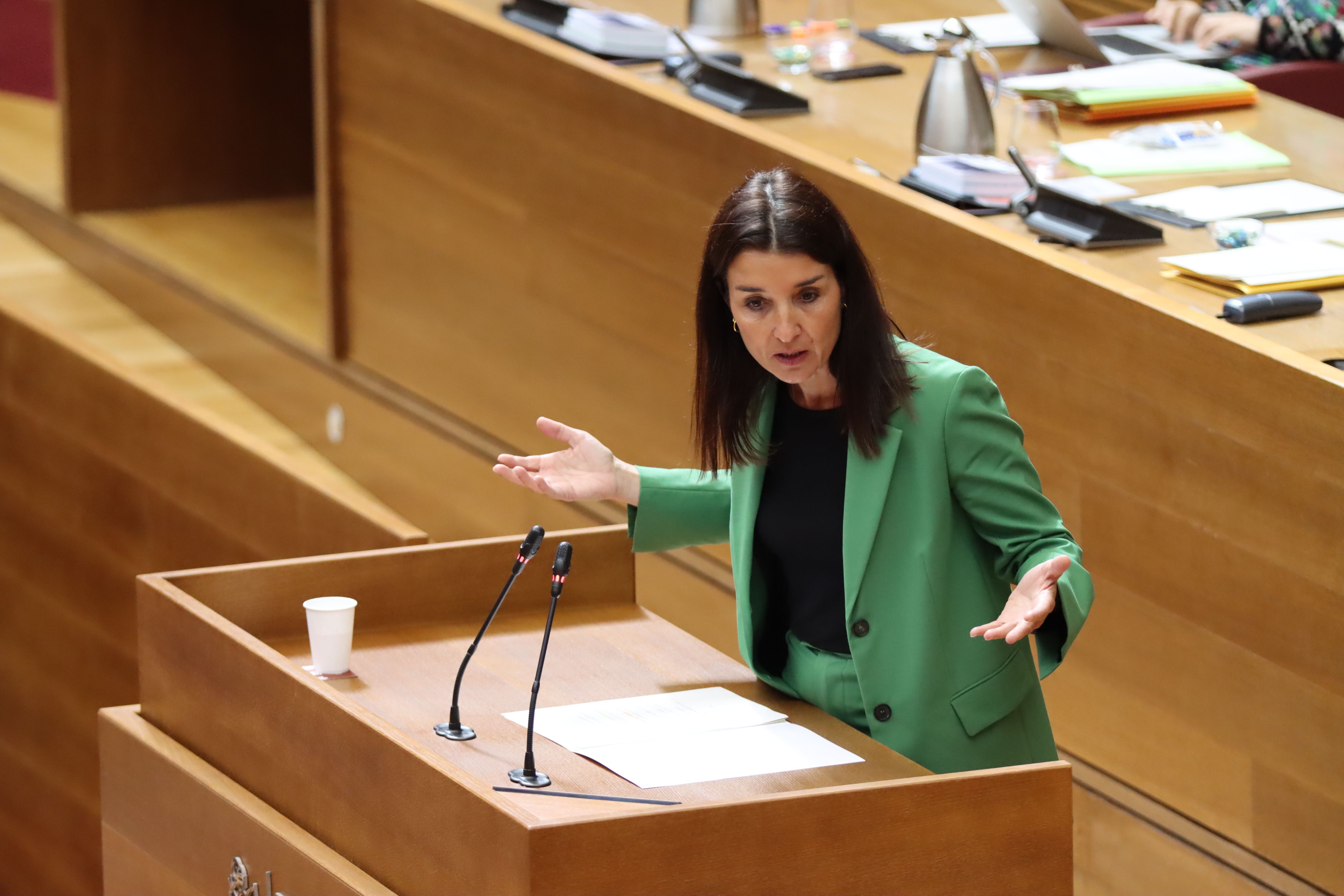 La síndica de Ciutadans (Cs) en Les Corts valencianes, Ruth Merino