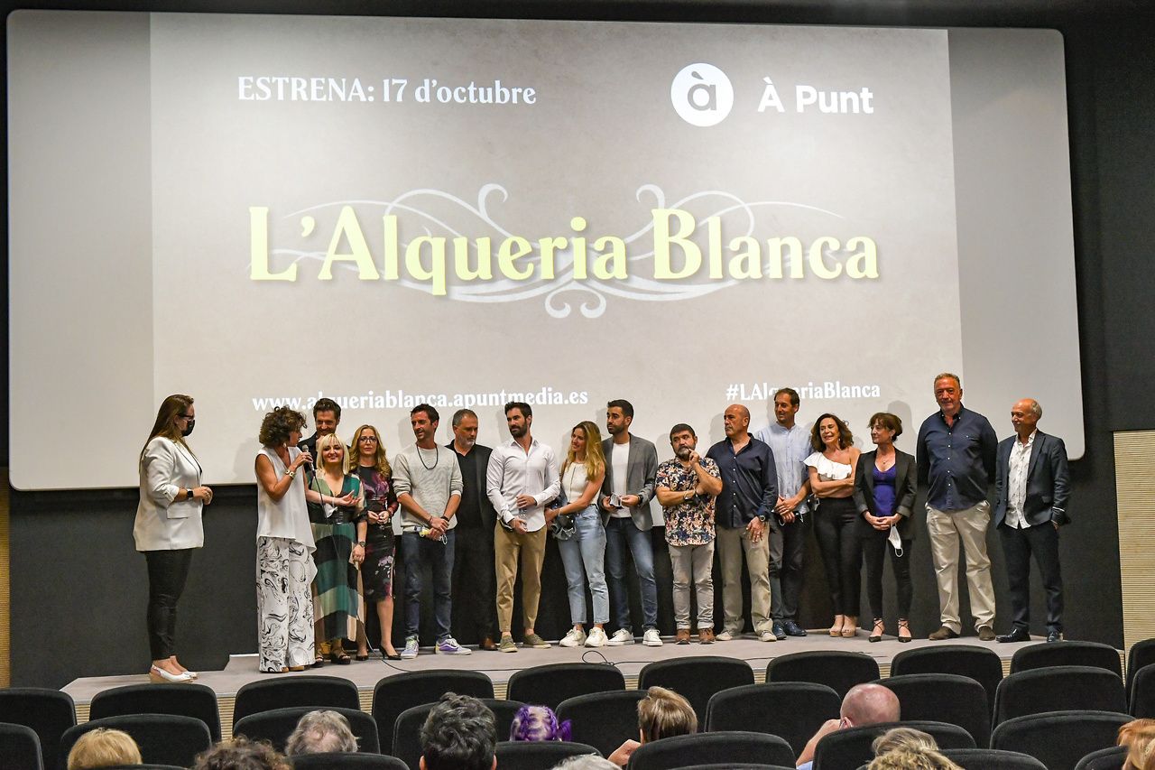 Acto de À Punt para los seguidores de L'Alqueria Blanca