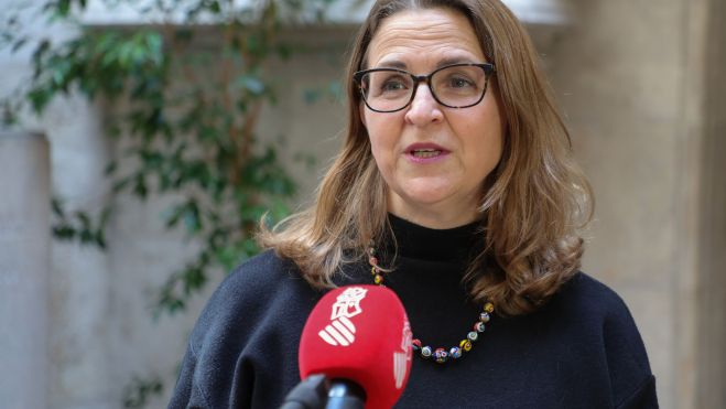 La secretaria autonómica de Cohesión Territorial y Políticas contra la Despoblación, Elena Cebrián La secretaria autonómica de Cohesión Territorial y Políticas contra la Despoblación, Elena Cebrián