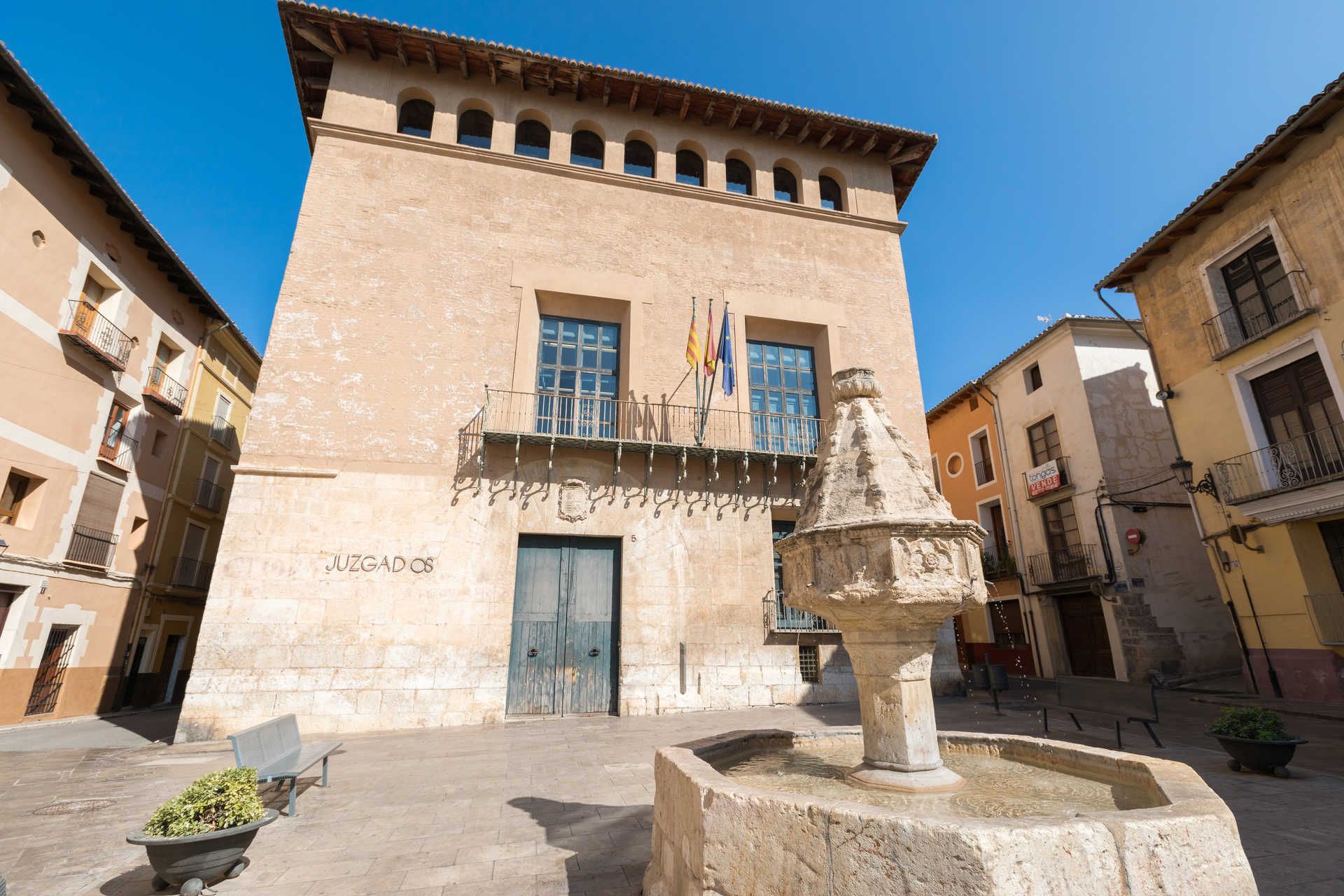 Palacio de Alarcón, actual sede judicial de Xàtiva