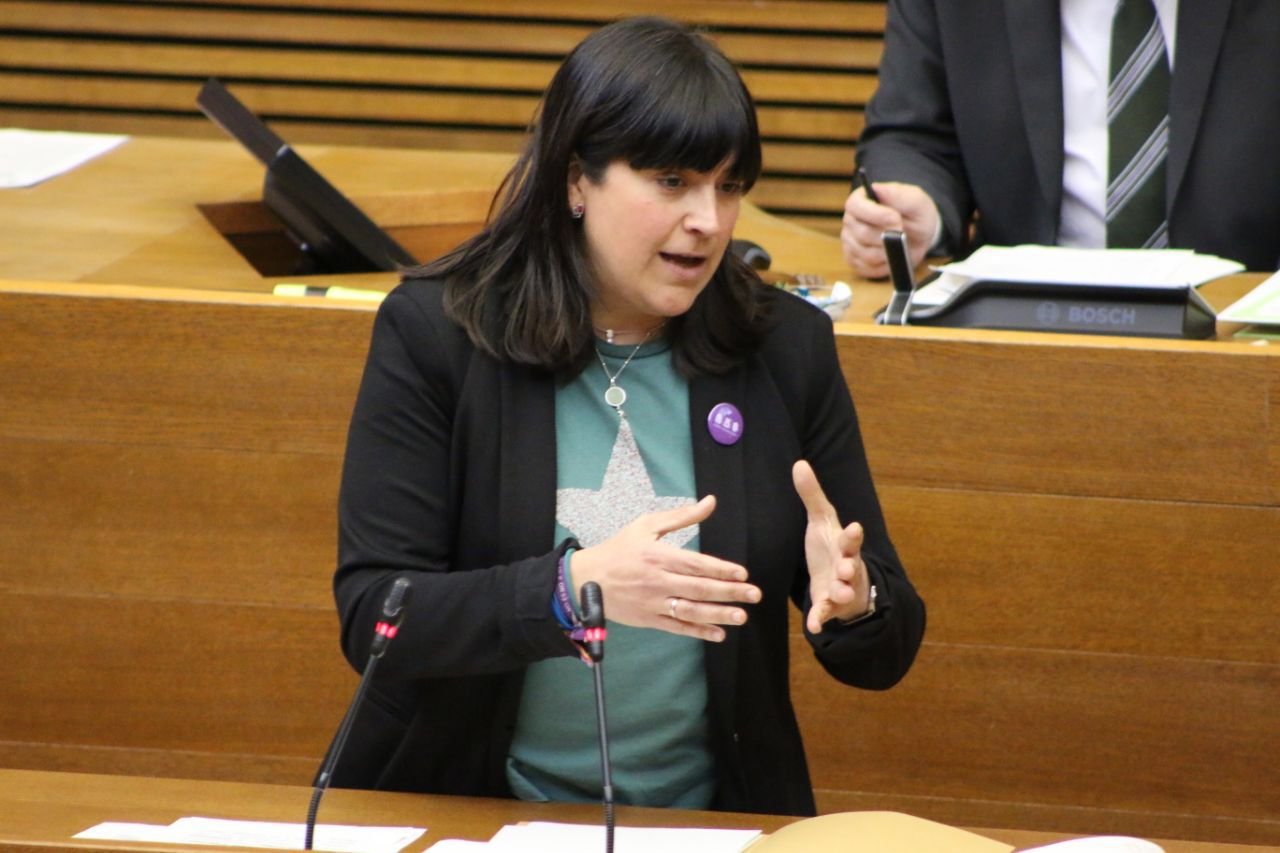 Belén Bachero, diputada de Compromís en les Corts