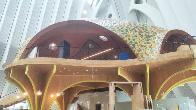 Interior de CaixaForum València