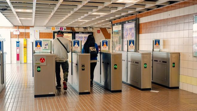 Interior de una estación de Metrovalencia / Foto: @GVAterritori Interior de una estación de Metrovalencia / Foto: @GVAterritori