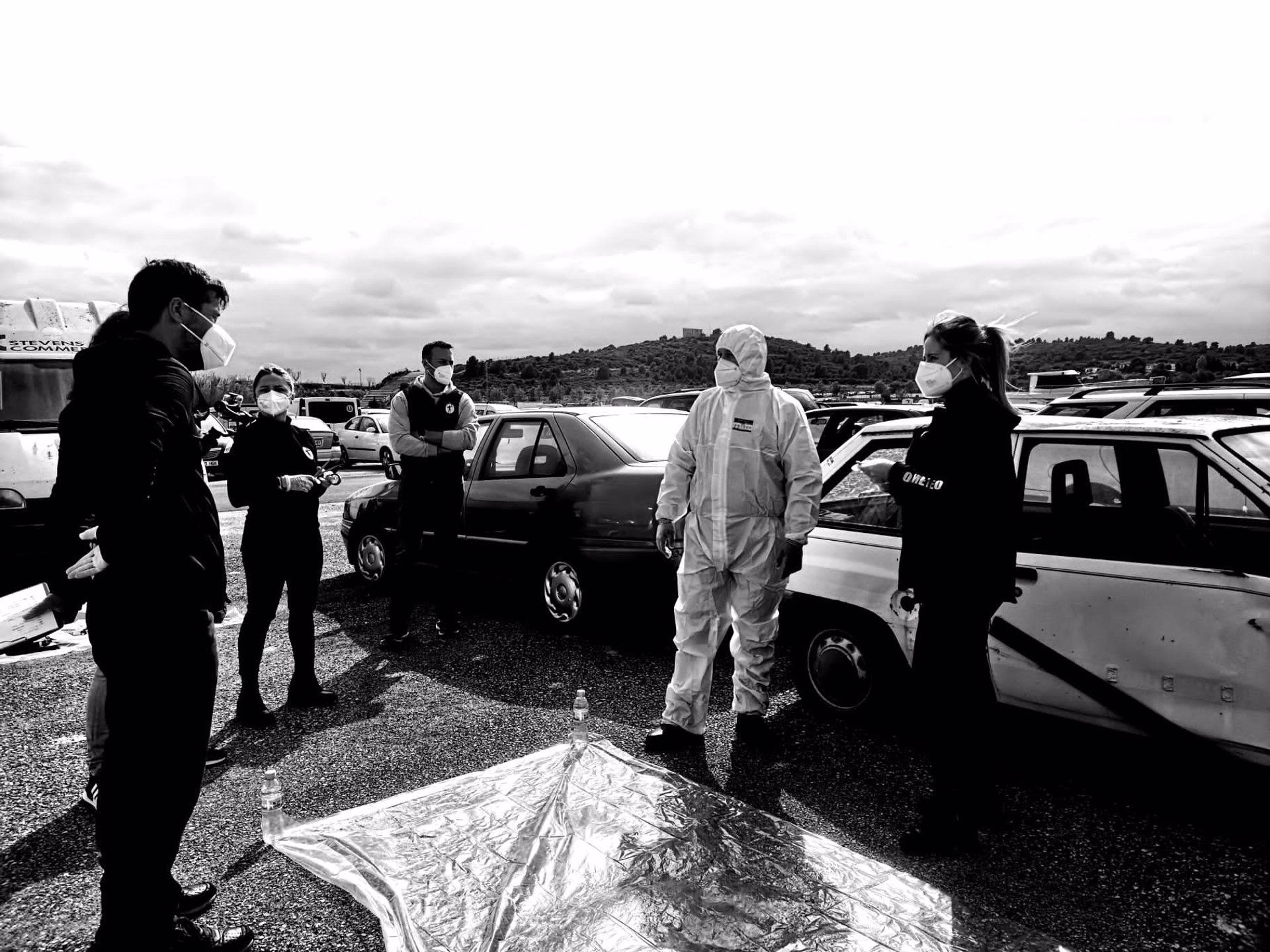 Vehículo de Miguel Ricart y pruebas en el depósito judicial