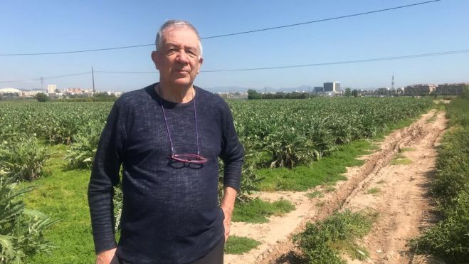 Pep Benlloch, president de l'Associació Veïnal de Campanar