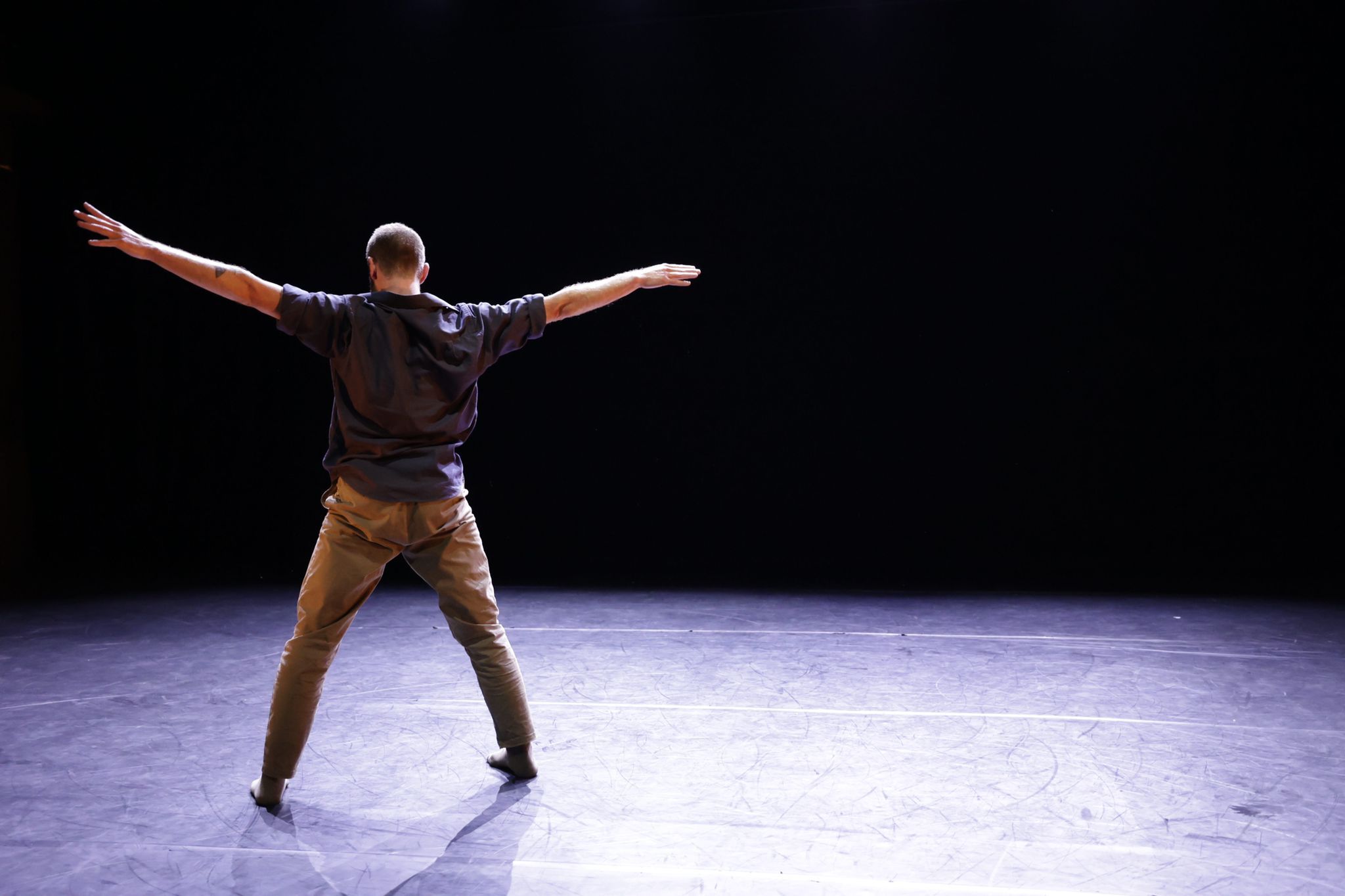 El bailarín y coreógrafo canadiense Jason Martin 