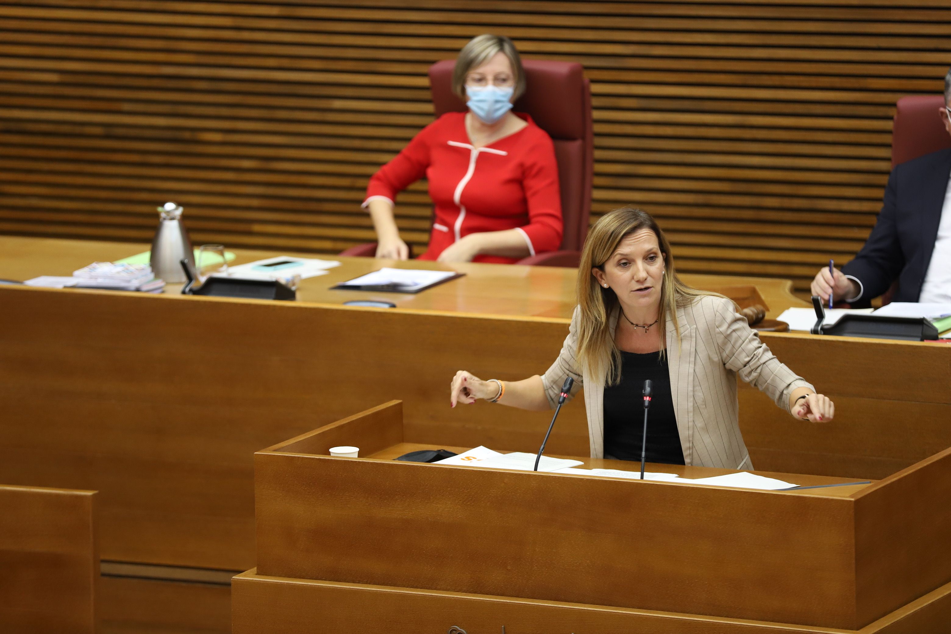 La diputada de Ciutadans María Quiles