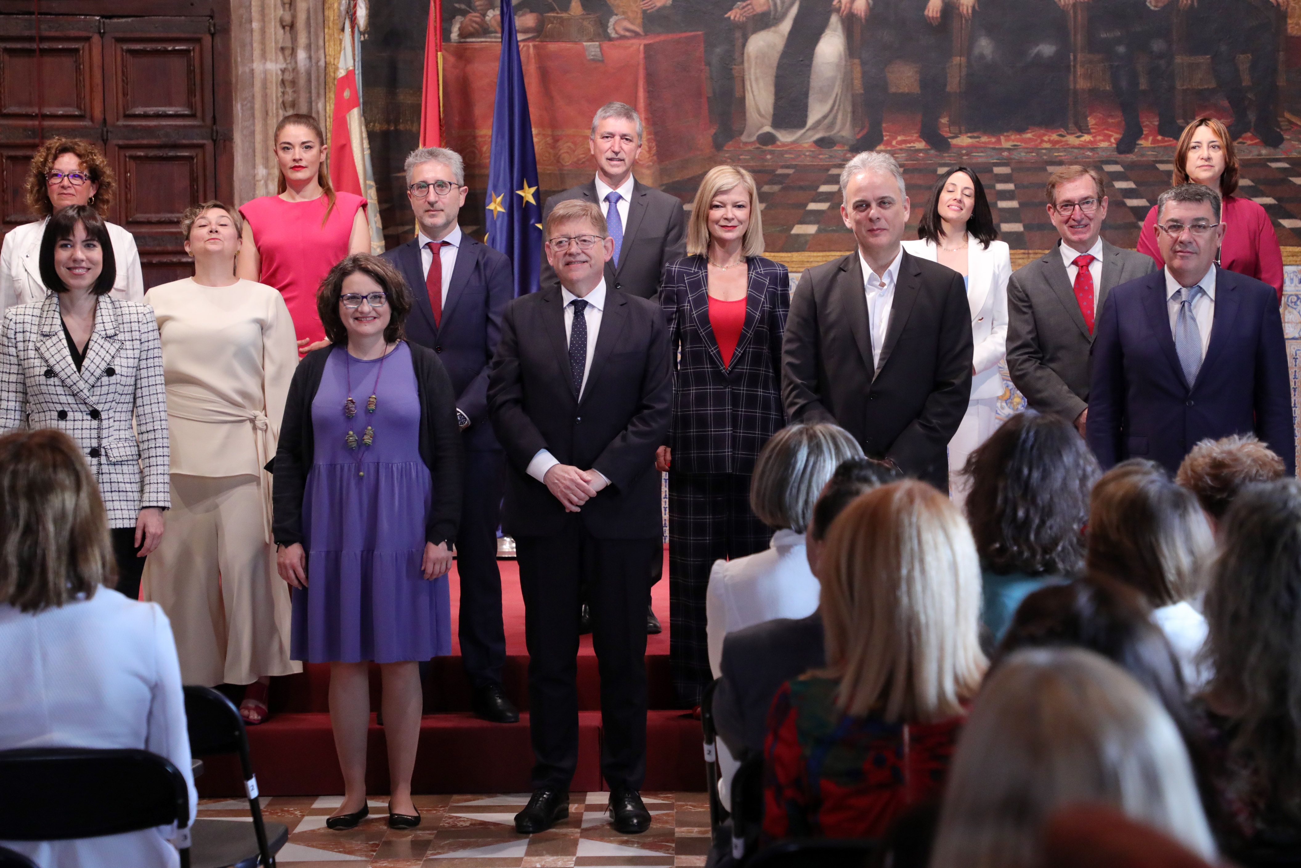 El nuevo Consell, con la ministra Diana Morant