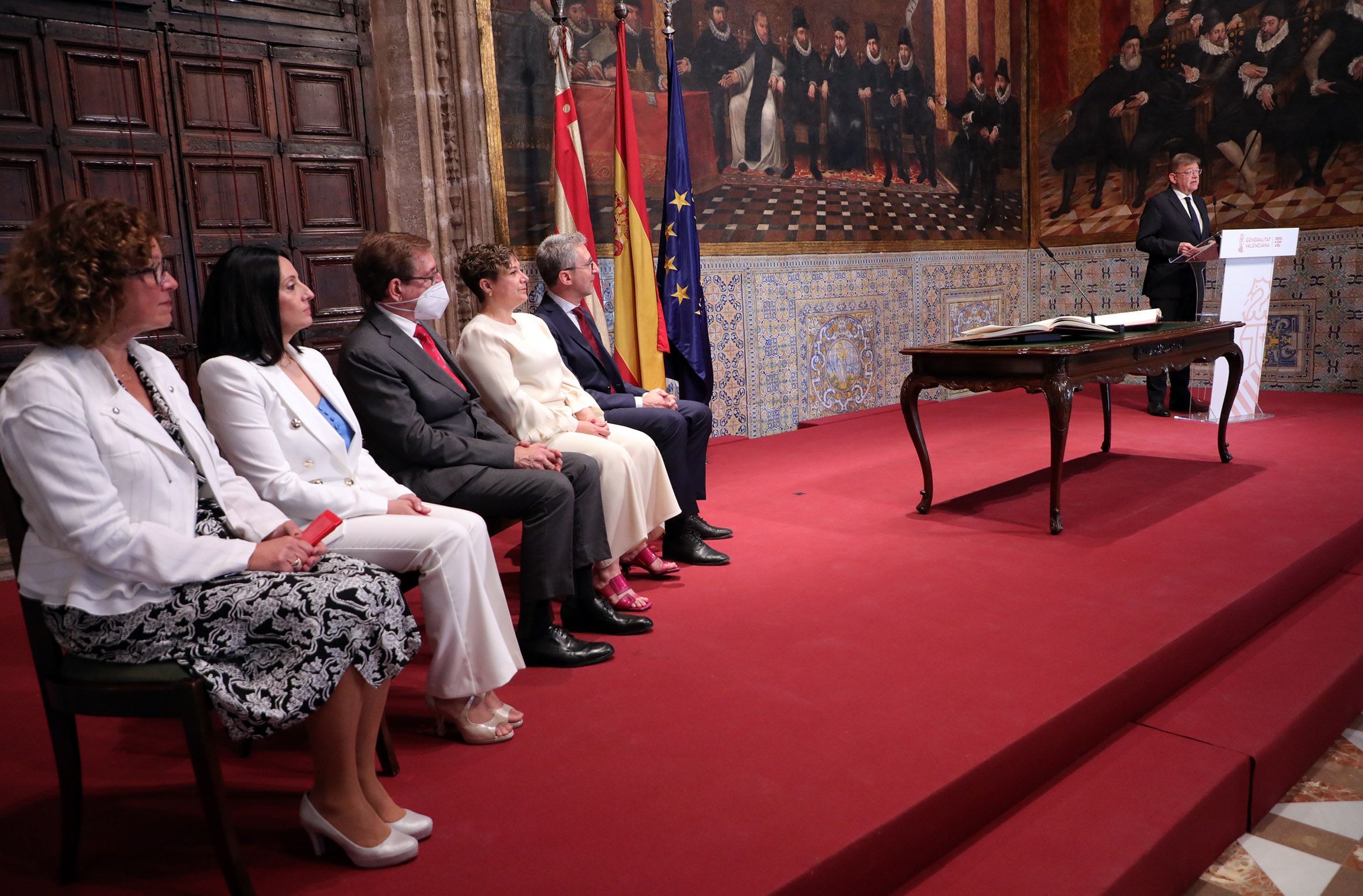 Nuevas conselleres y consellers