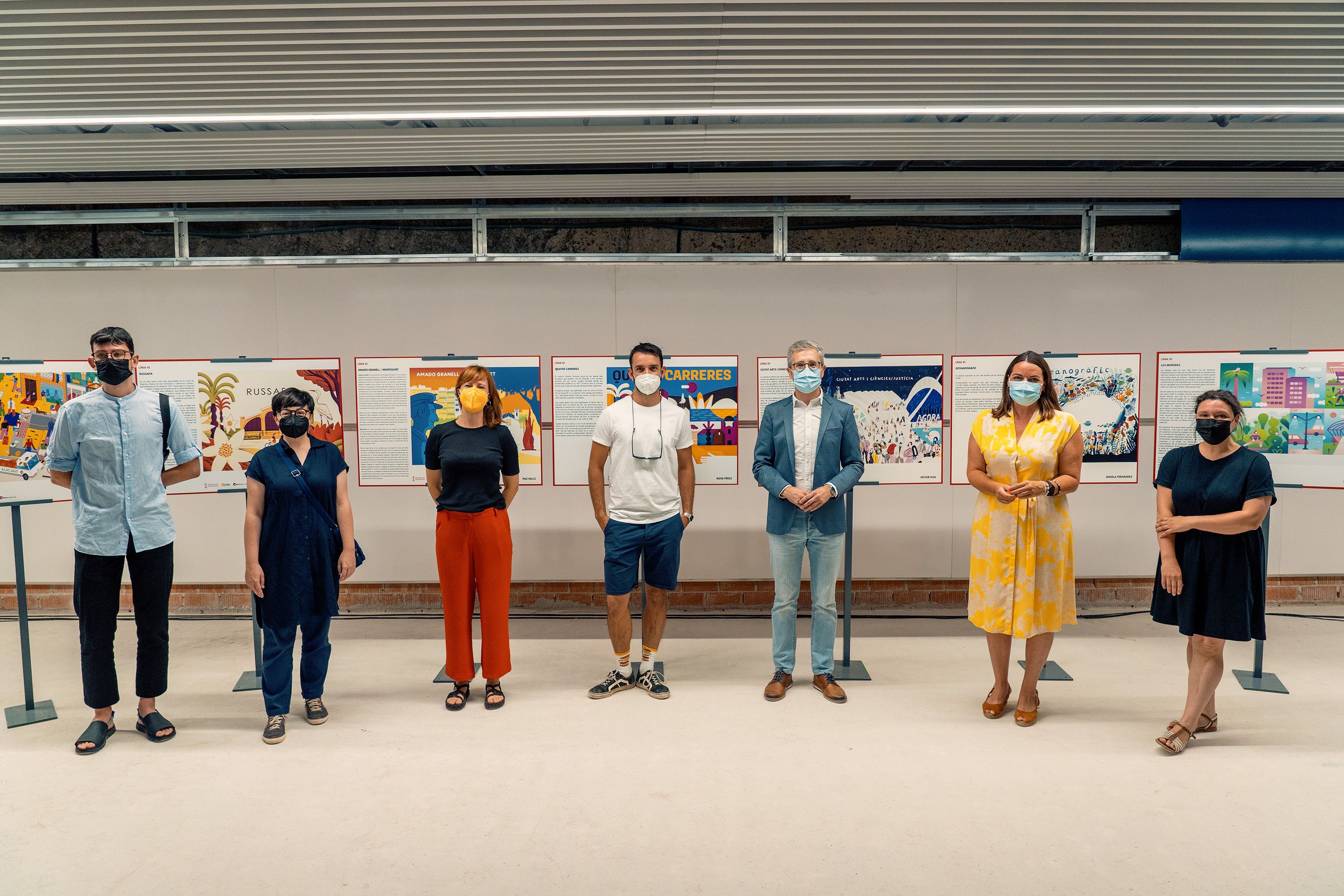 Murales de la Línea 10 de Metrovalencia