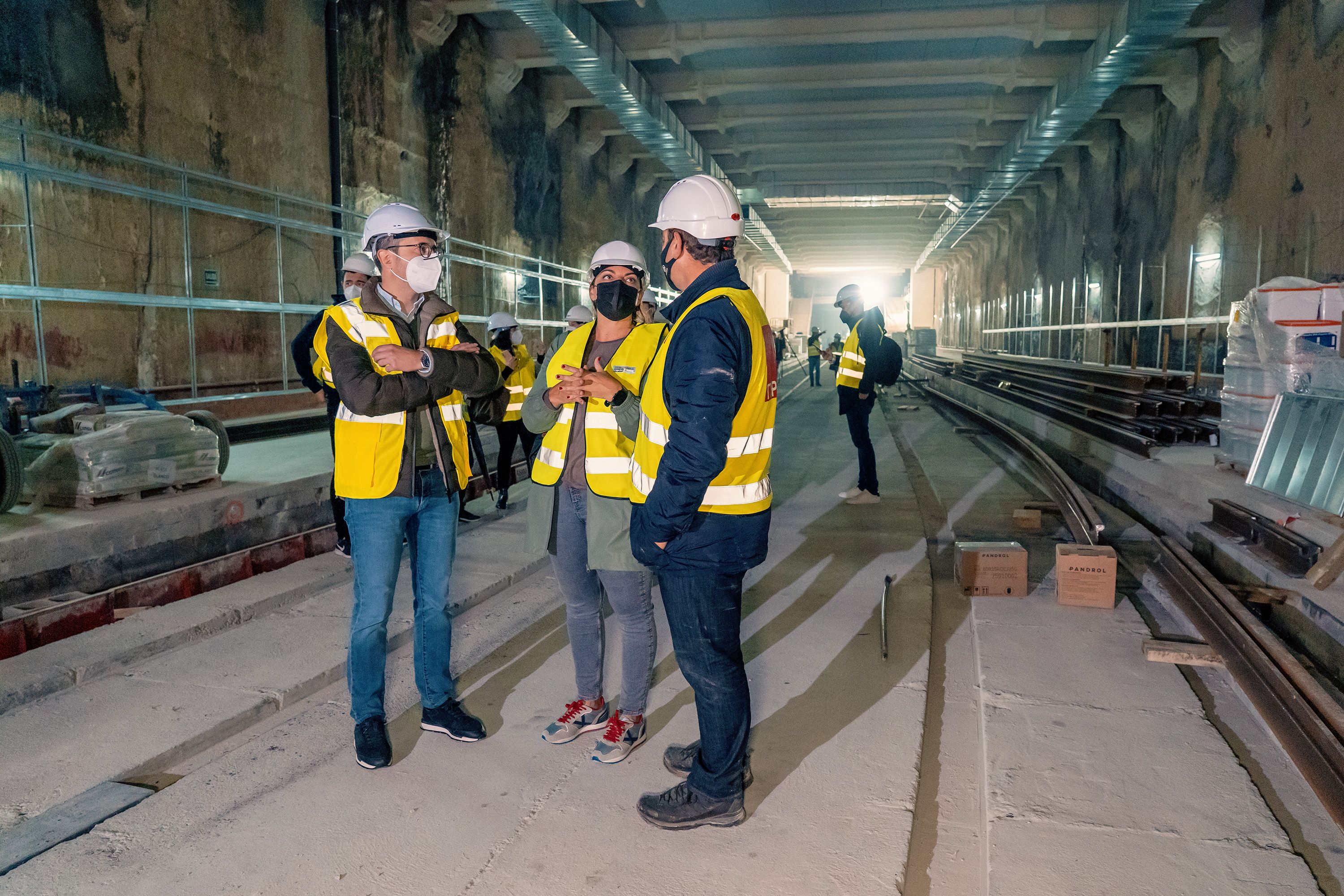 Obras de la Línea 10 de Metrovalencia