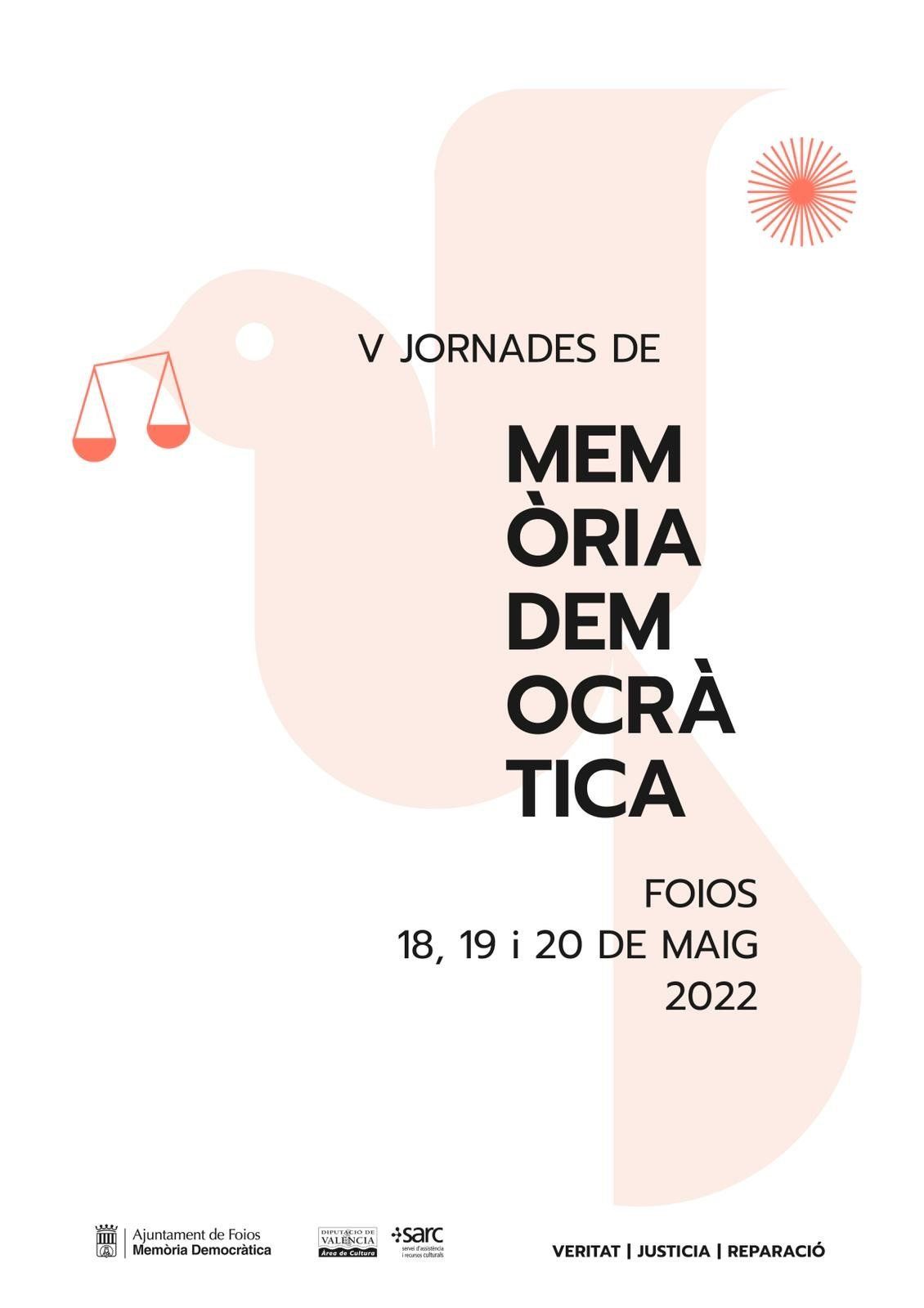 Cartel Jornadas Memoria Democrática