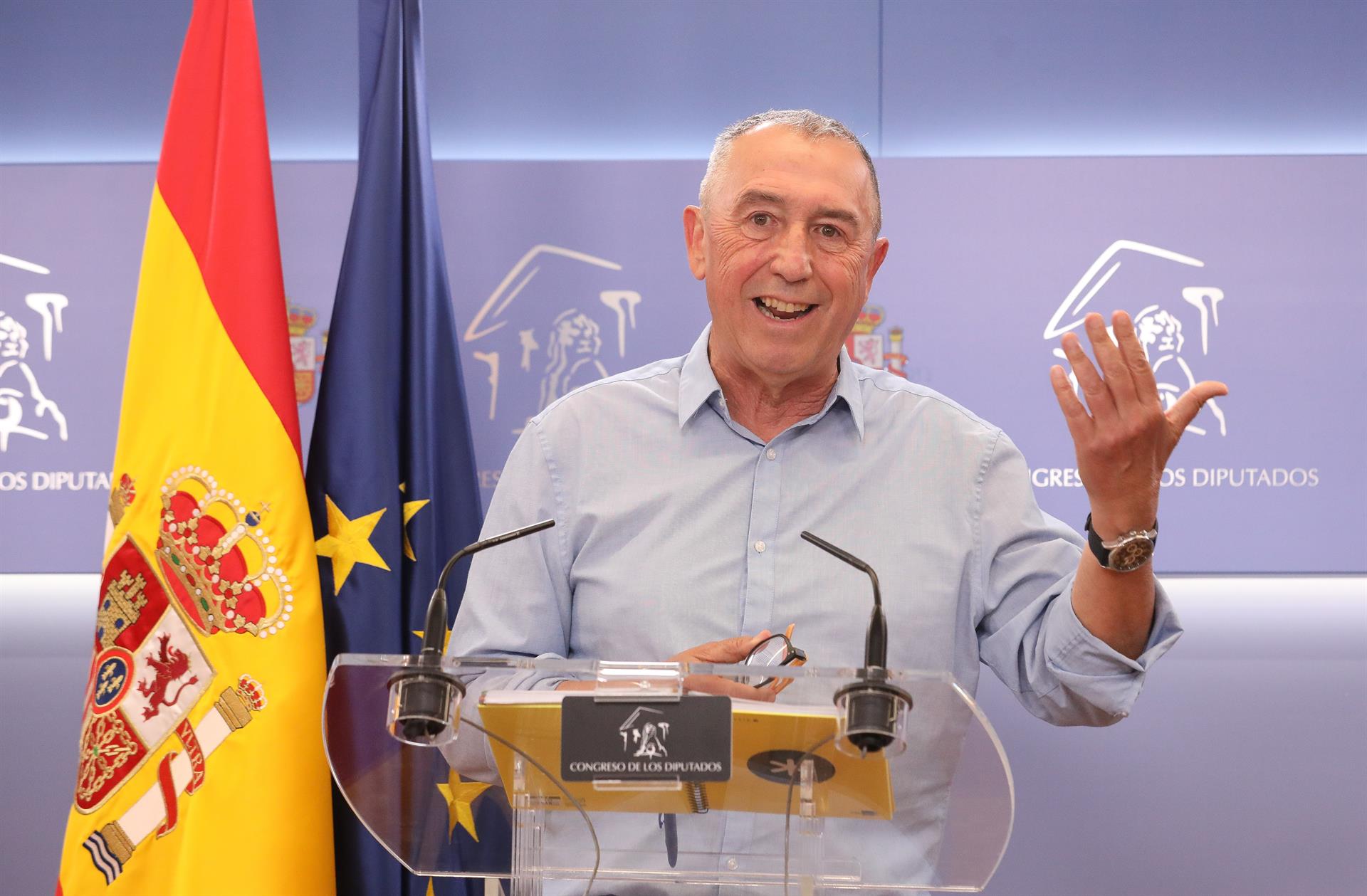 El portaveu de Compromís, Joan Baldoví