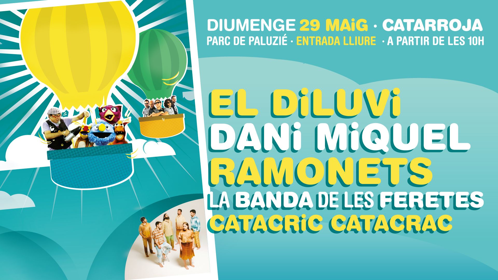 CARTEL DE LA COLLA EN CATARRROJA