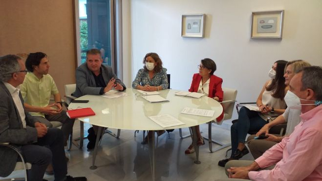 Reunión entre el Ayuntamiento de Llíria y la Conselleria de Sanidad Universal