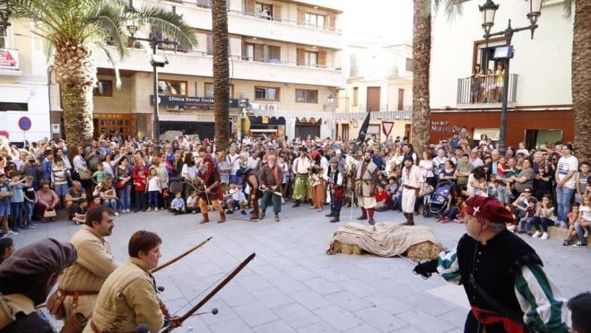 Recreación histórica de la llegada del Pirata Dragut a Cullera