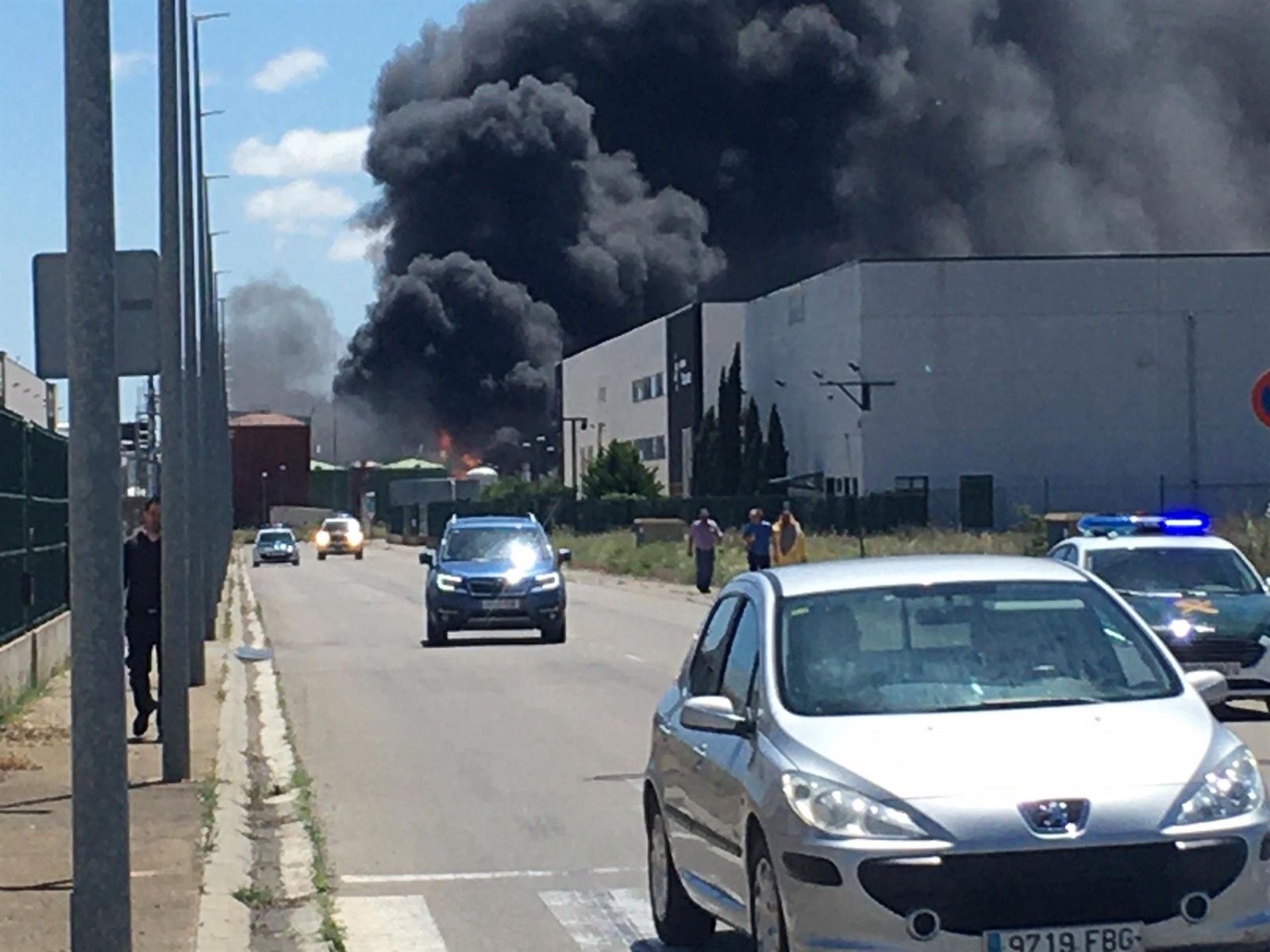 Explosión de una planta de biodiésel en Calahorra (La Rioja)